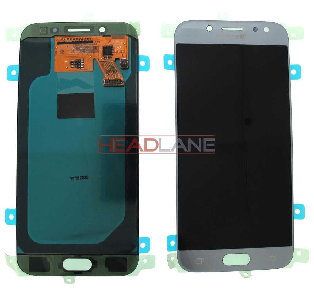 Samsung SM-J530 Galaxy J5 (2017) LCD Display / Screen + Touch - Silver (No Box) - GH97-20738B_NB
