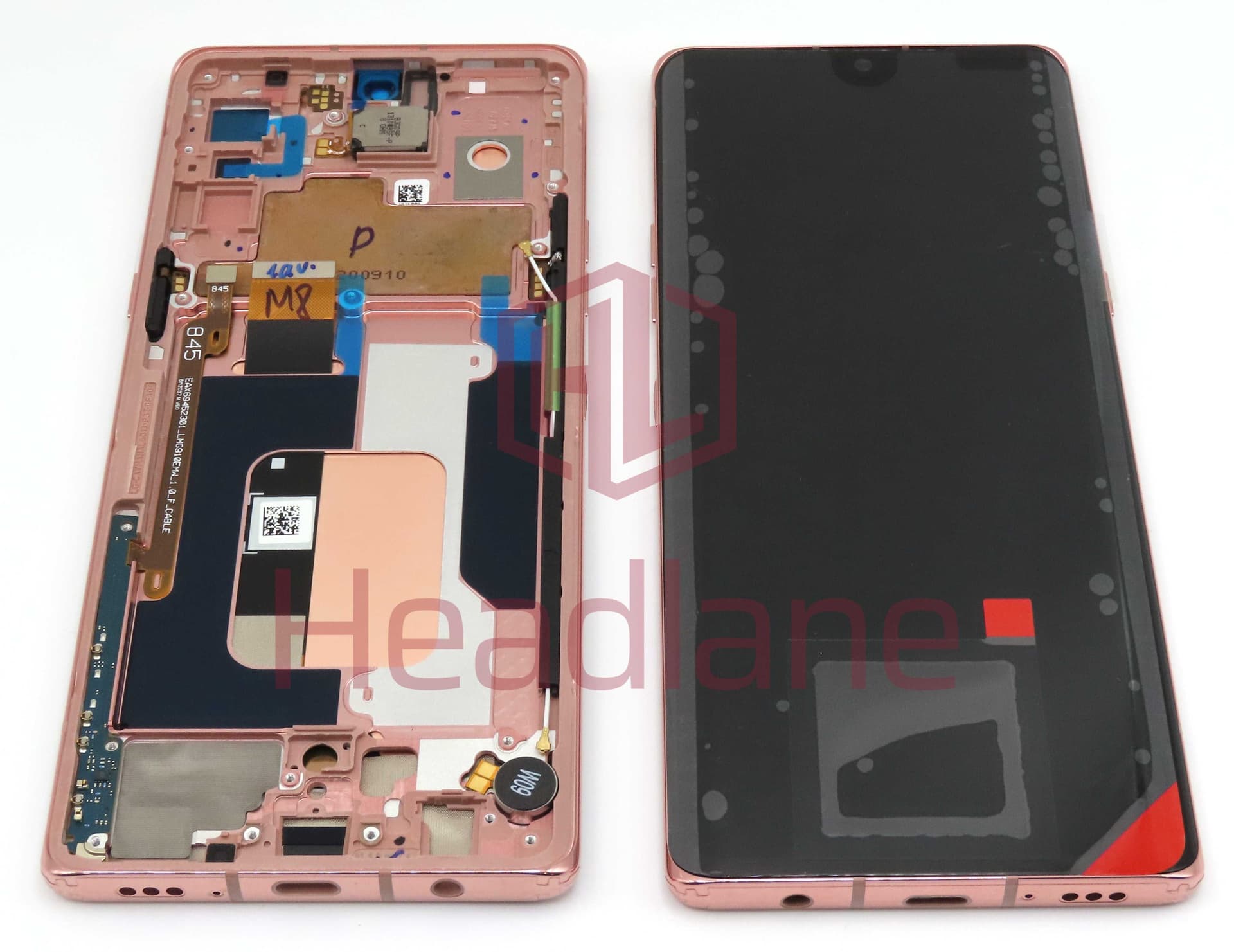 LG Velvet 5G LCD Display / Screen + Touch - Pink - ACQ30307401