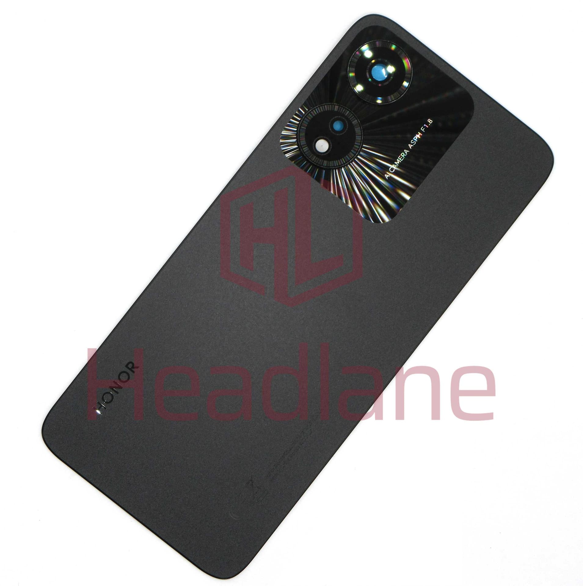 Honor X5 Plus Back / Battery Cover - Black - 9707AASY