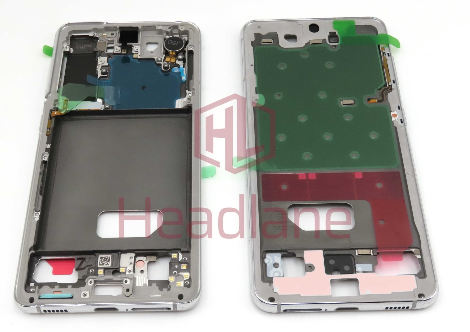 Samsung SM-G991 Galaxy S21 5G Display Frame - Phantom White - GH96-14088C