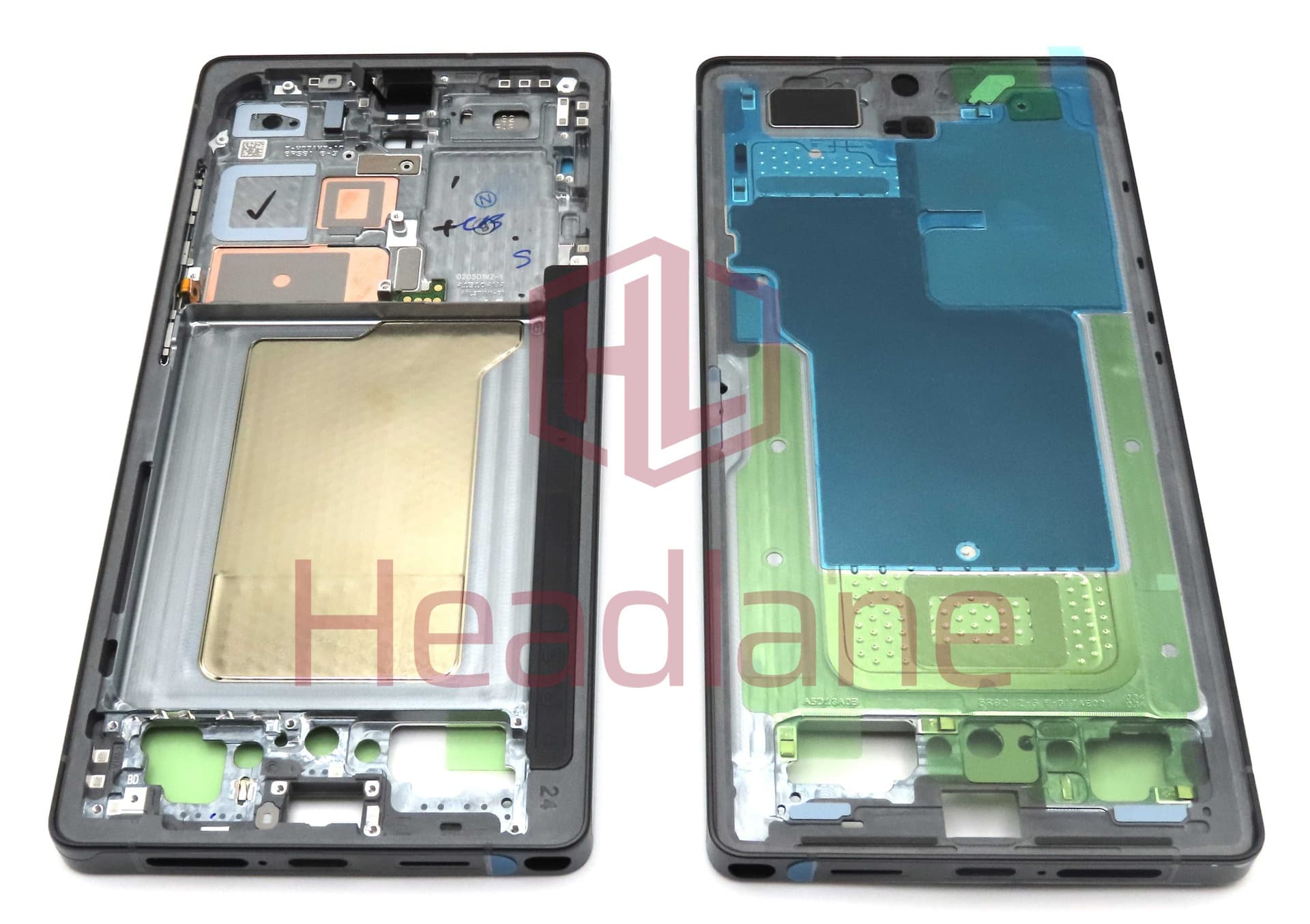 Samsung SM-S938 Galaxy S25 Ultra Display Frame / Chassis - Titanium Jetblack - GH82-36386D