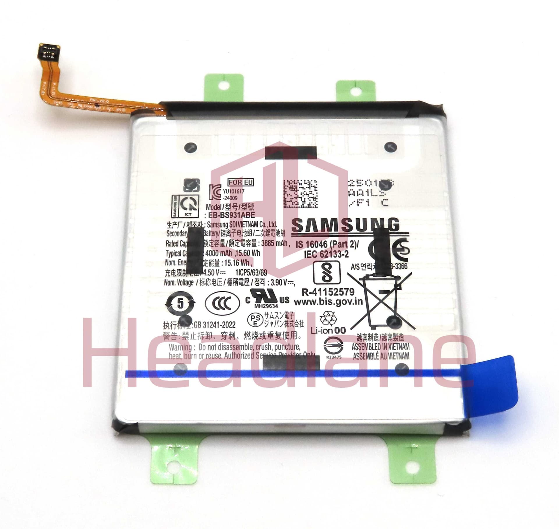 Samsung SM-S931 Galaxy S25 EB-BS931ABE 4000mAh Battery - GH82-36331A