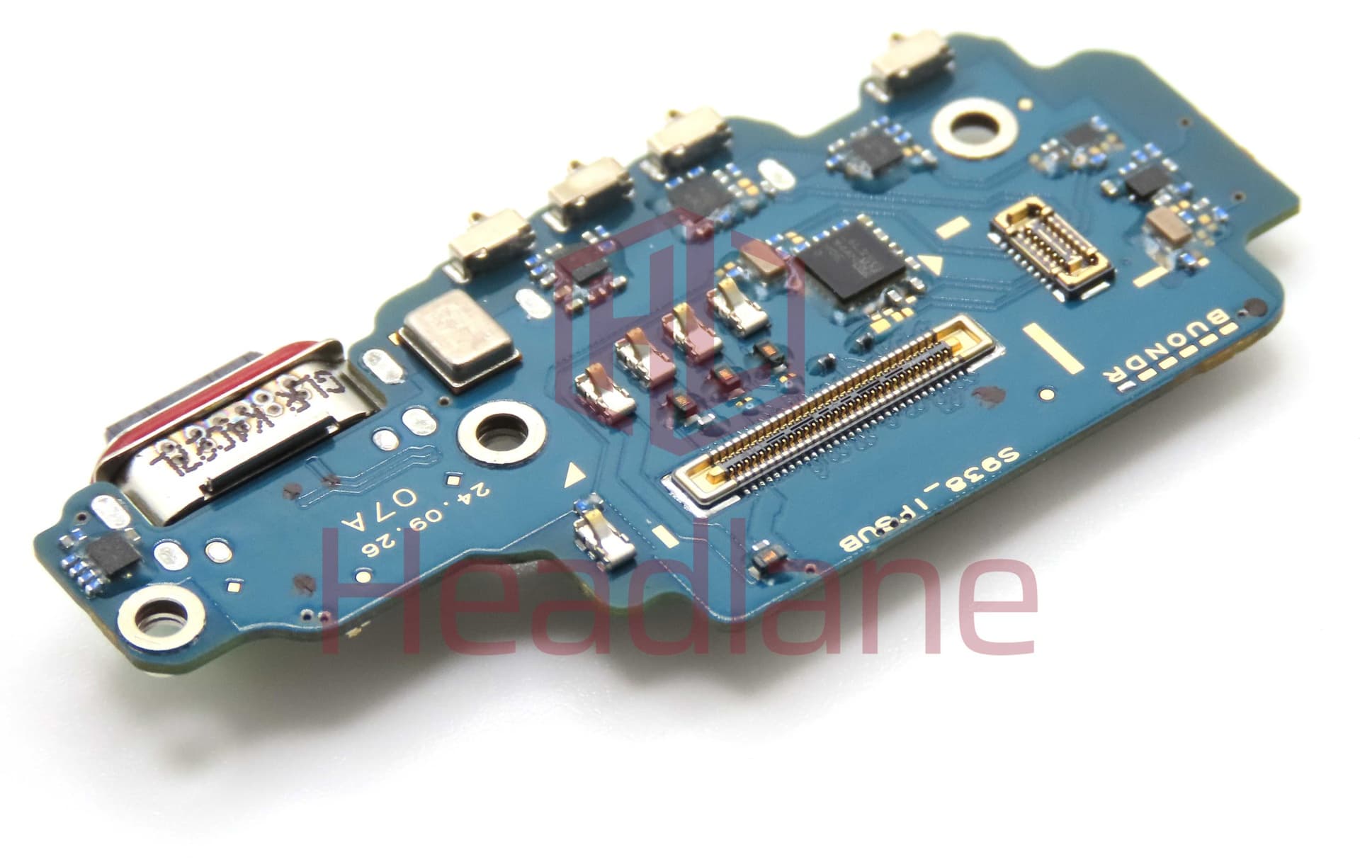 Samsung SM-S938BE Galaxy S25 Ultra Charging Port + SIM Card Reader Flex (International Version) - GH96-19092A