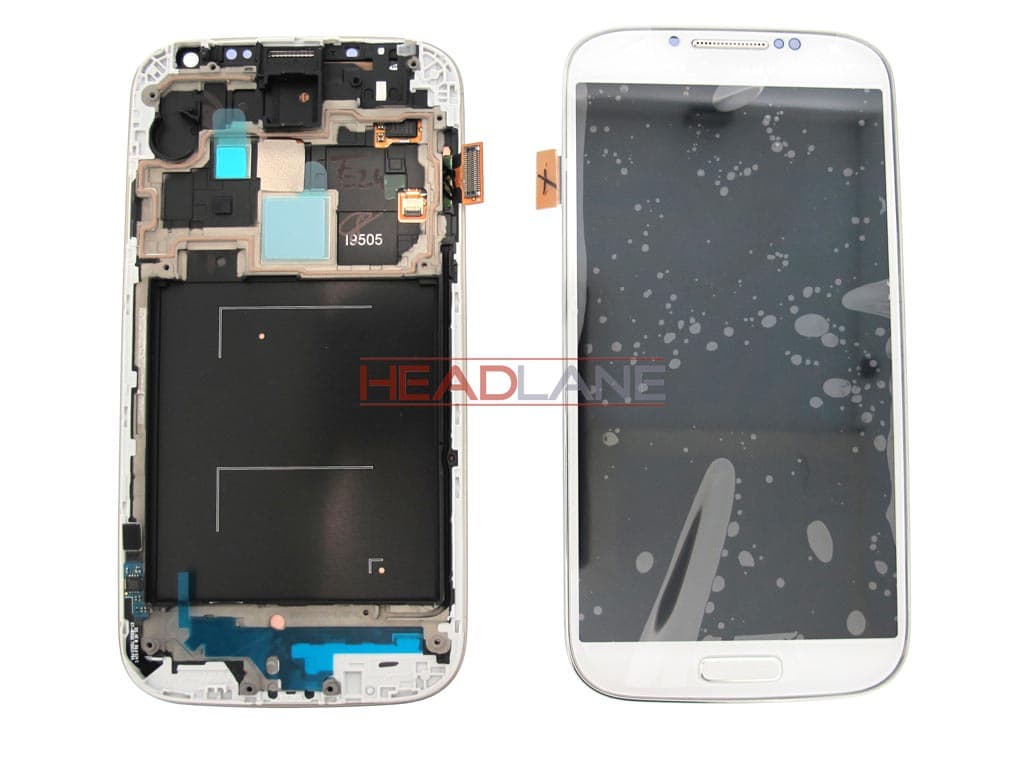 Samsung GT-I9505 Galaxy S4 LTE LCD Display / Screen + Touch - White - GH97-14694A - Samsung Replacement Part
