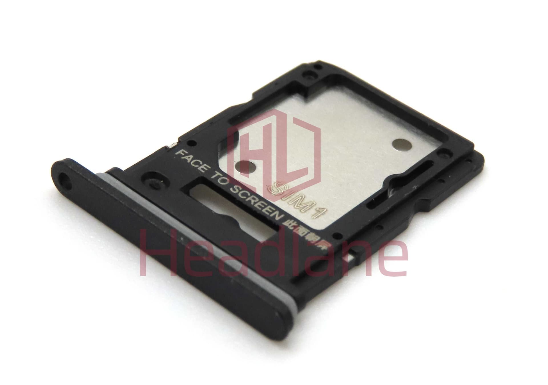 Xiaomi Redmi Note 14 5G SIM Card Tray - Midnight Black - 1610901000035A - Xiaomi Replacement Part