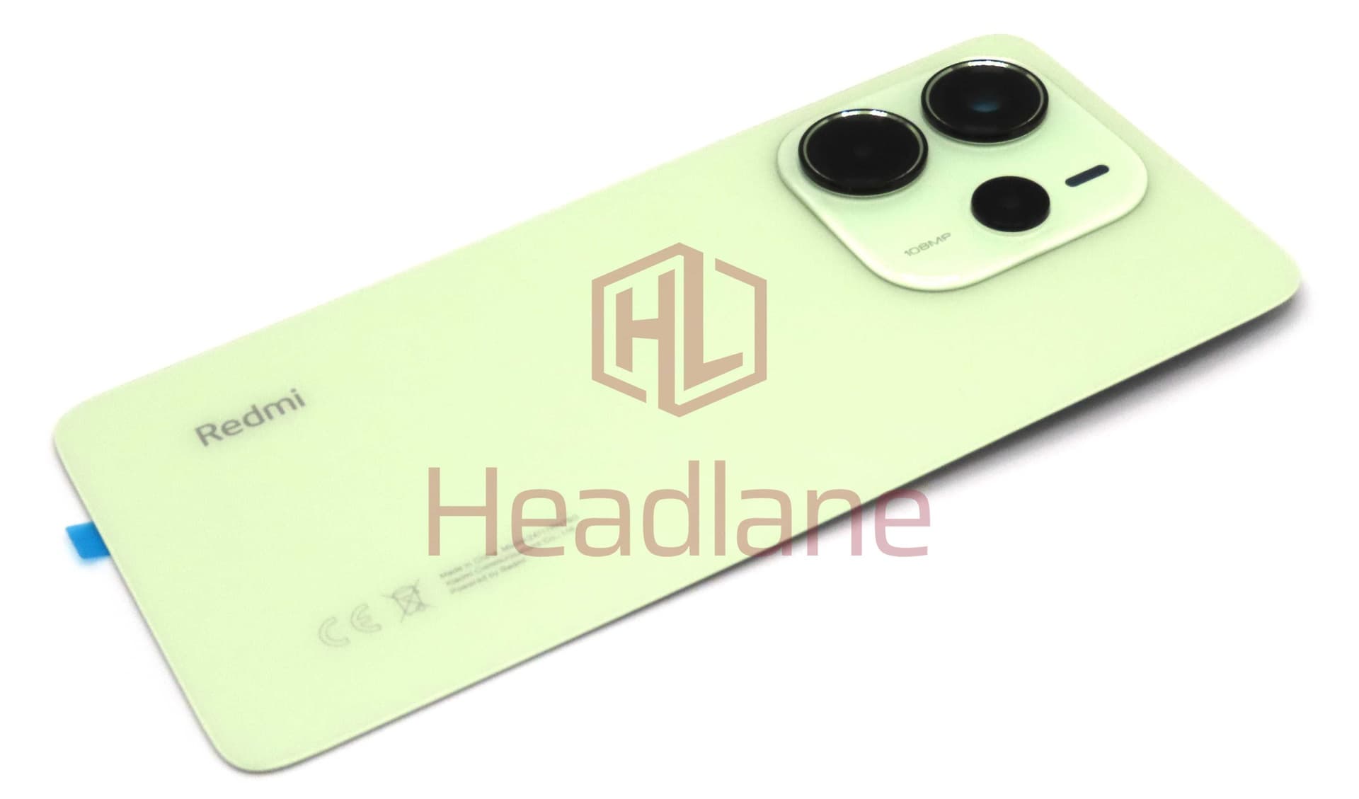 Xiaomi Redmi Note 14 Back / Battery Cover - Lime Green - 560007000O700