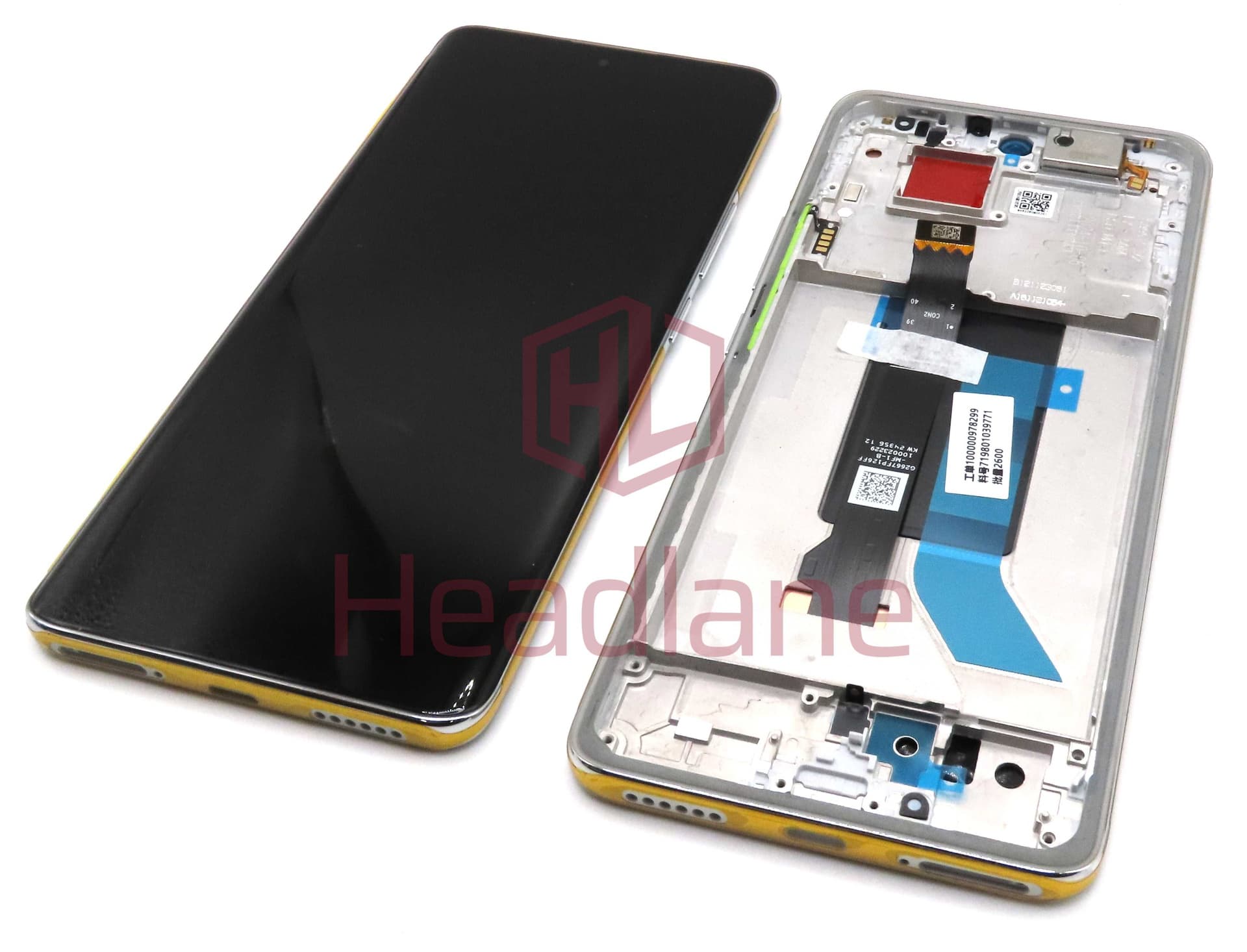 Xiaomi Poco X7 LCD Display / Screen + Touch - Silver - 5600030O16P00