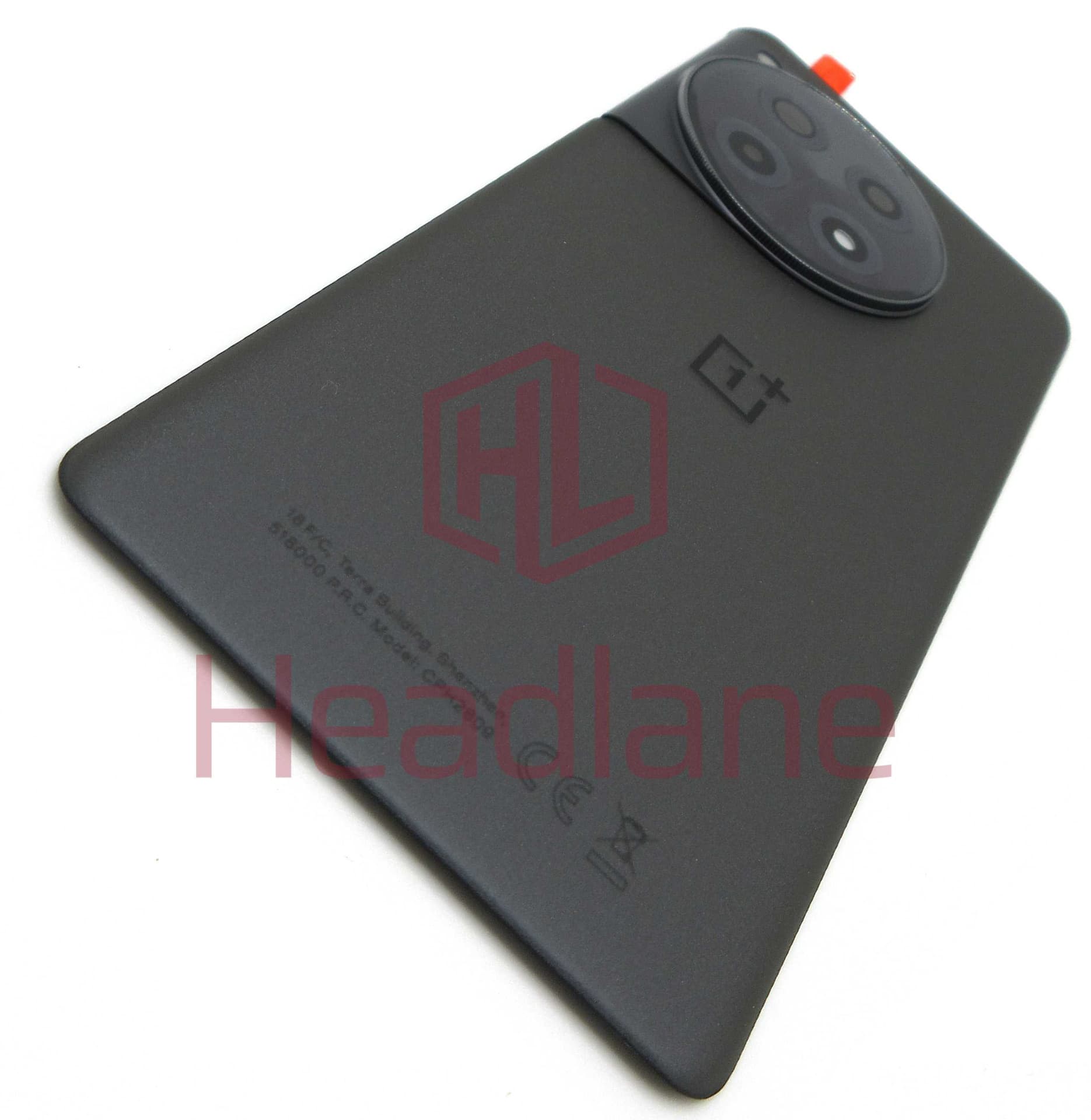 OnePlus 12R Back / Battery Cover - Iron Grey - 621033000183