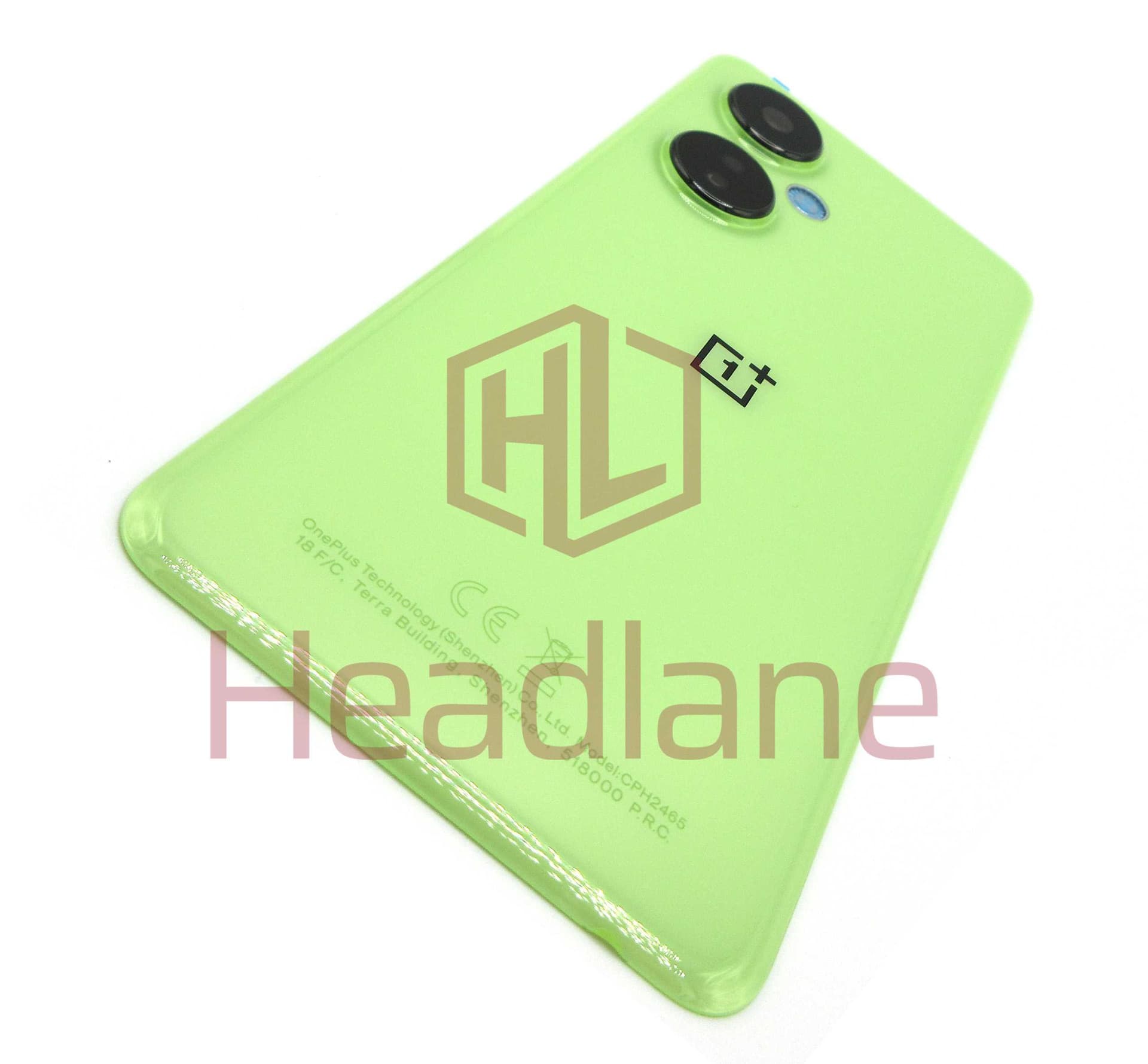 OnePlus Nord CE 3 Lite Back / Battery Cover - Pastel Lime - 621033000027