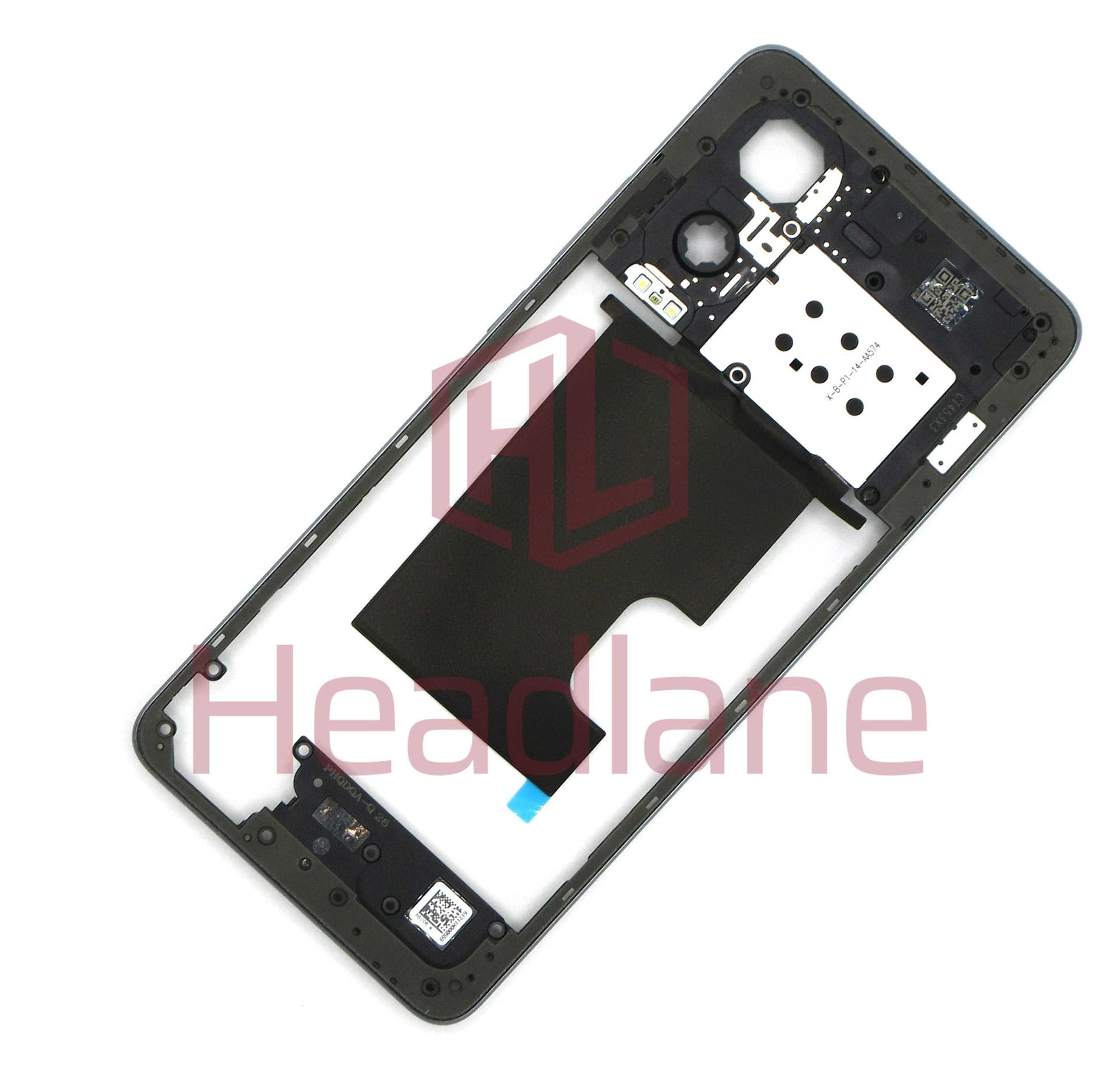 OnePlus Nord CE4 Lite 5G Middle Cover / Chassis - Super Silver - 621031000139 - OnePlus Replacement Part