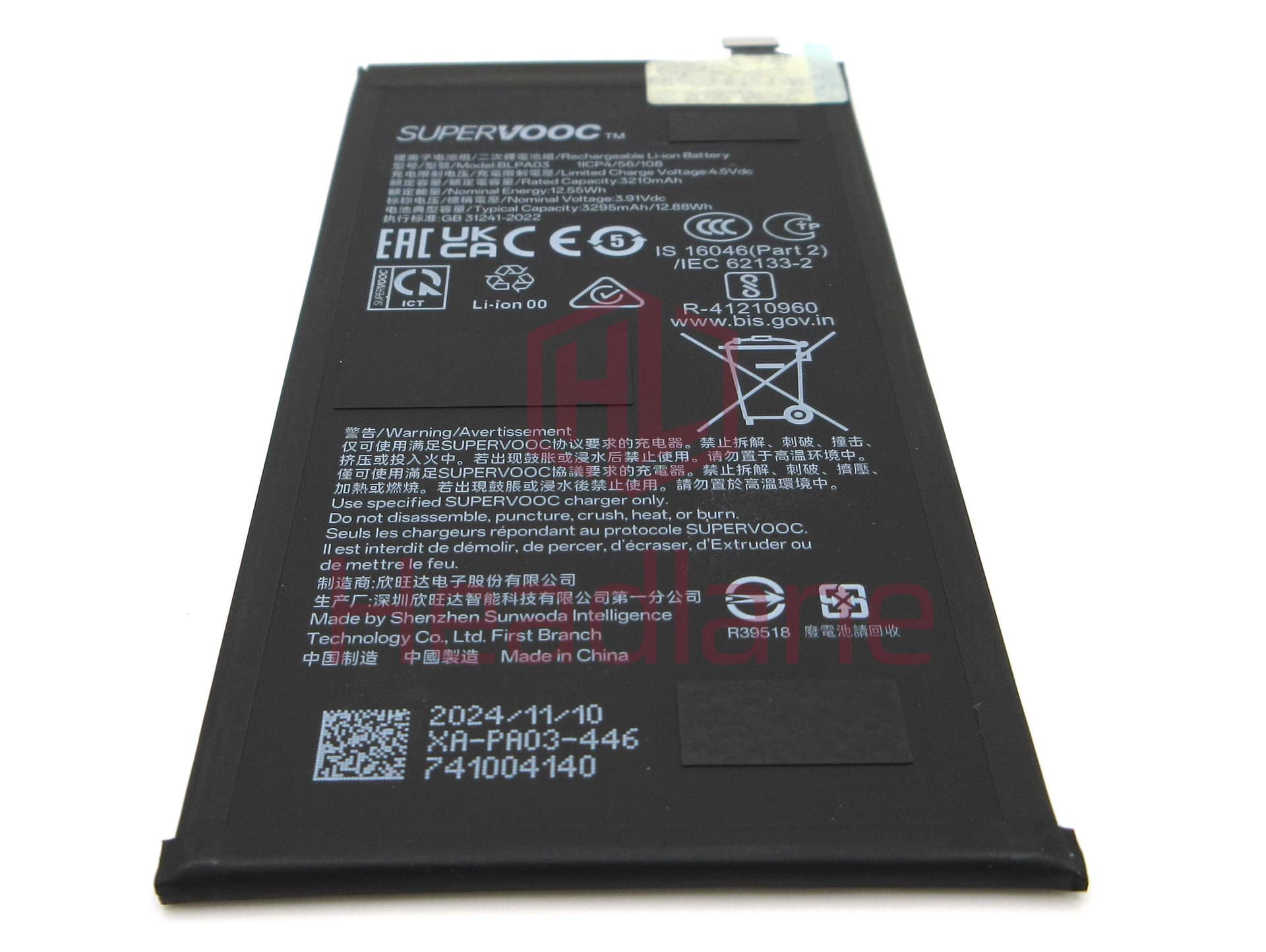 OnePlus Open / Oppo Find N3 BLPA03 3295mAh Battery (Left Side) - 621035000039