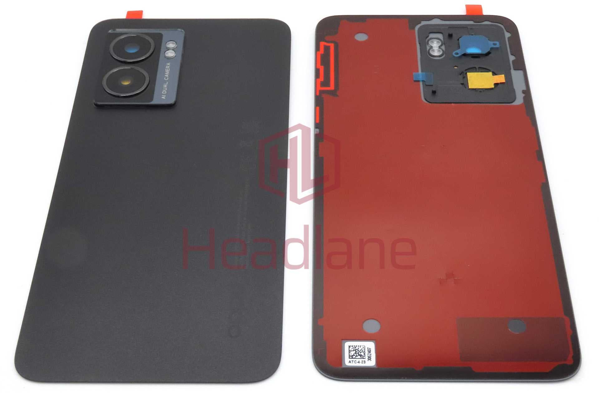 Oppo CPH2339 A77 5G Back / Battery Cover - Black - 4150294