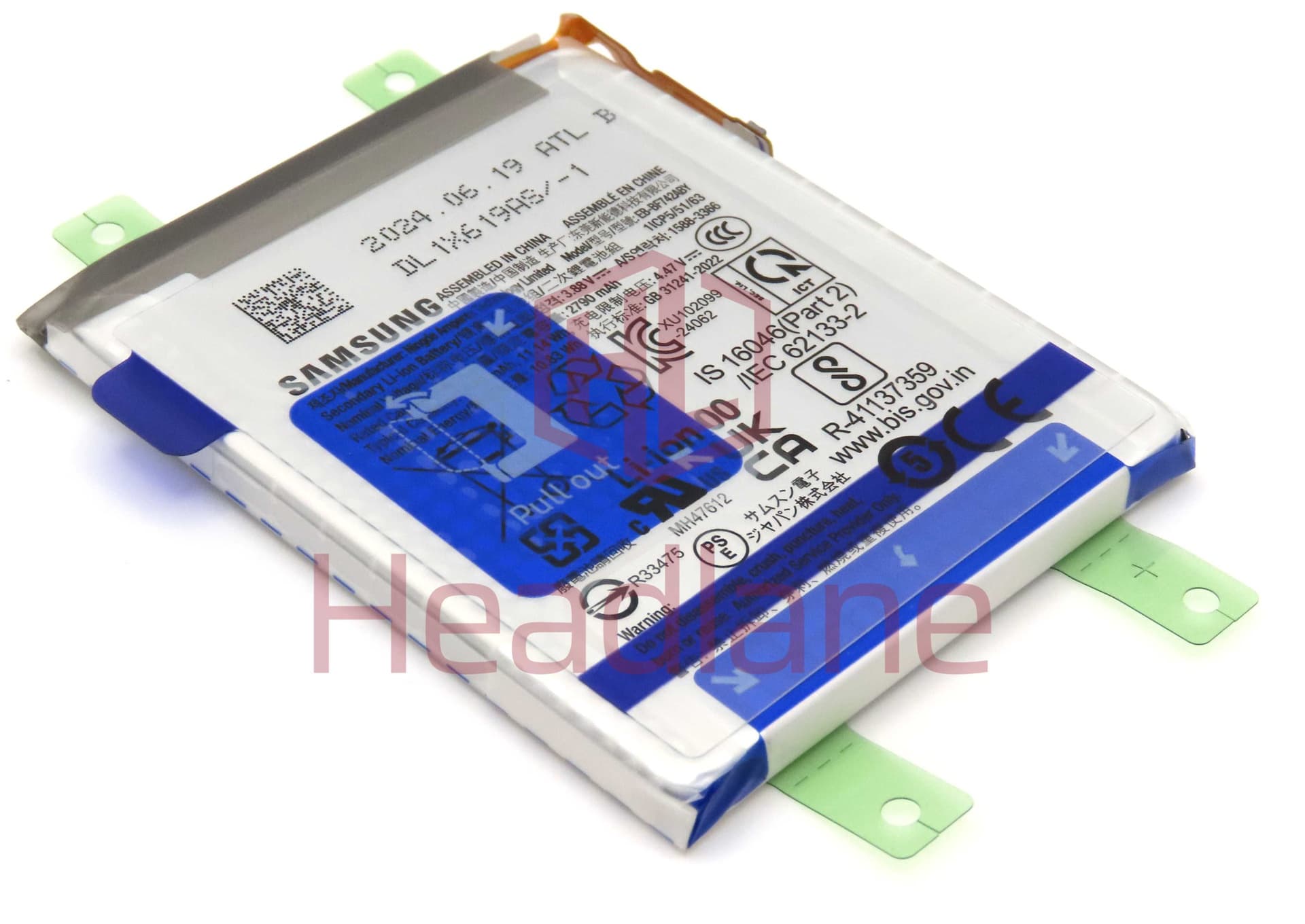 Samsung SM-F741 F761 Galaxy Z Flip6 5G / Flip7 FE EB-BF742ABY 2870mAh Battery - GH82-35027B