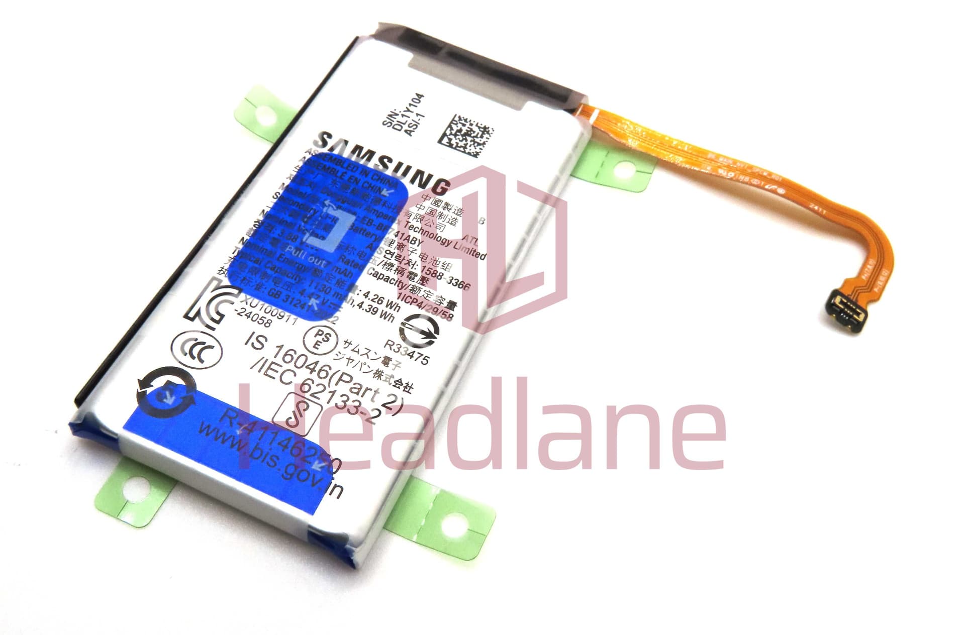 Samsung SM-F741 Galaxy Z Flip6 5G EB-BF741ABY 1130mAh Battery - GH82-35026B