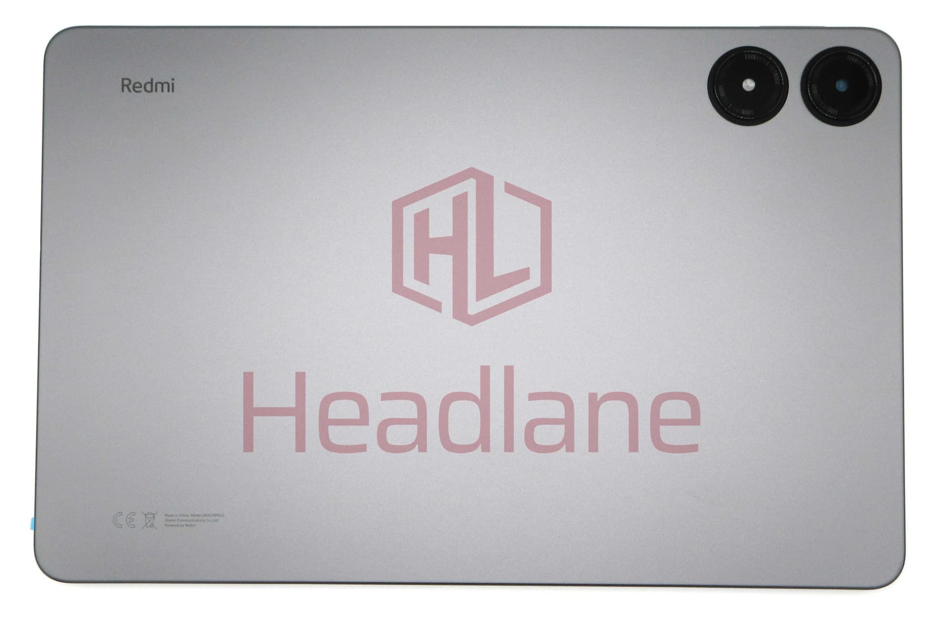 Xiaomi Redmi Pad Pro Back / Battery Cover - Dark Grey - 56001100N8300