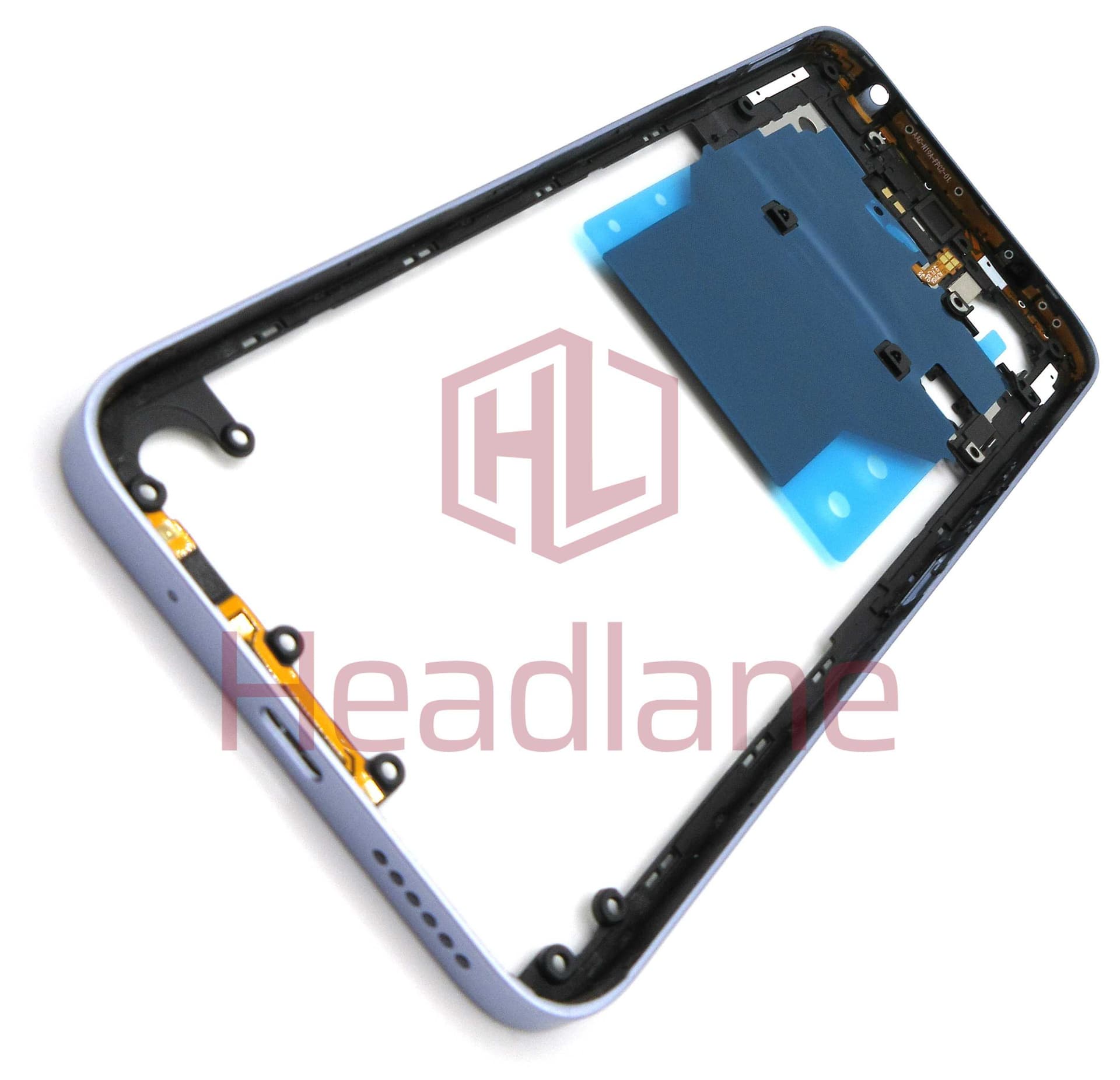 Xiaomi Poco M6 Middle Cover / Chassis - Purple - 1610110000883B