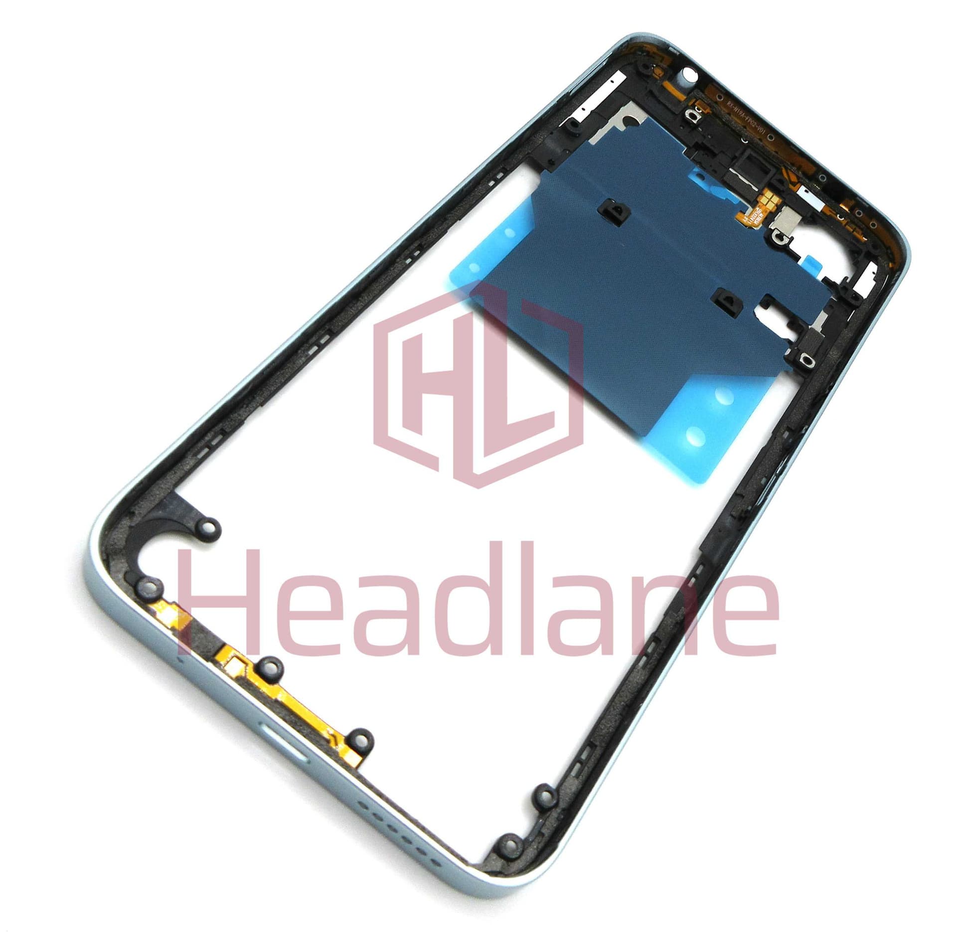 Xiaomi Redmi 13 Middle Cover / Chassis - Blue - 1610110000856A