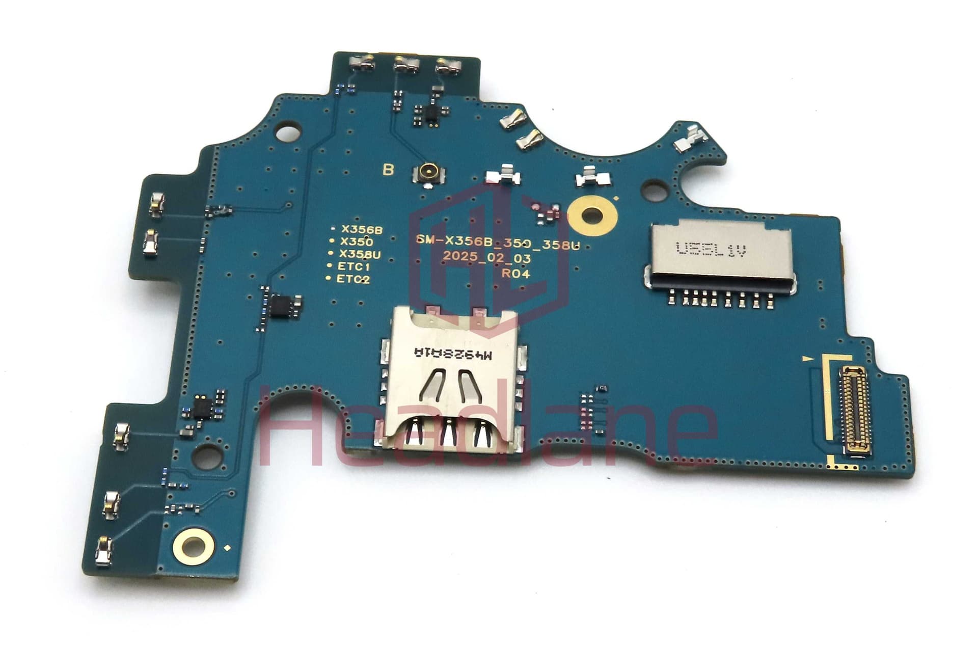 Samsung SM-X356 Galaxy Tab Active5 Pro (5G) SIM Card Board / Sub Board - GH82-37395A