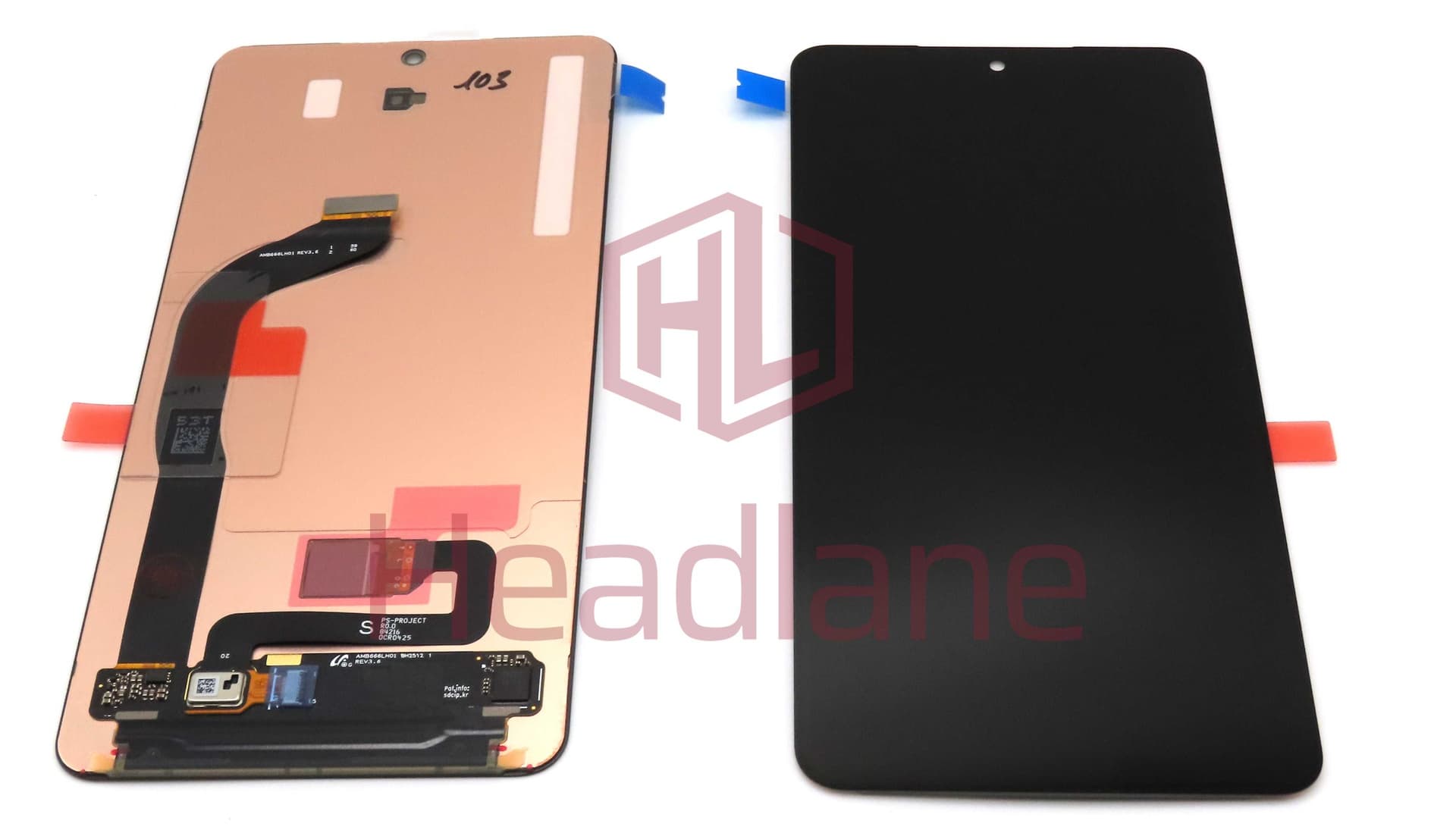 Samsung SM-S937 Galaxy S25 Edge LCD Display / Screen + Touch (No Frame) - GH82-37225A