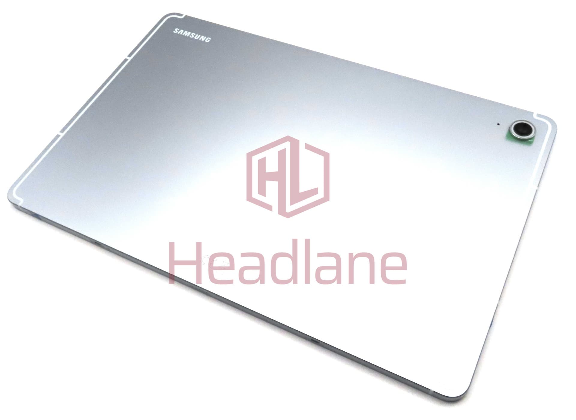 Samsung SM-X520 X526 Galaxy Tab S10 FE (WiFi / 5G) Back / Battery Cover - Silver - GH82-37146B