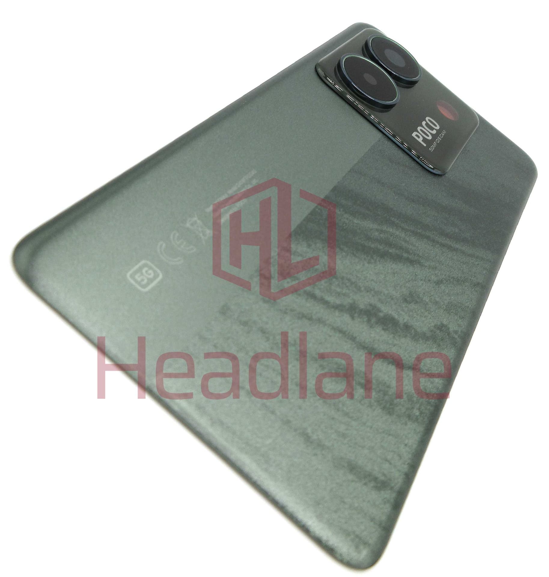 Xiaomi Poco M7 Pro 5G Back / Battery Cover - Olive Twilight - 5600130O17P00