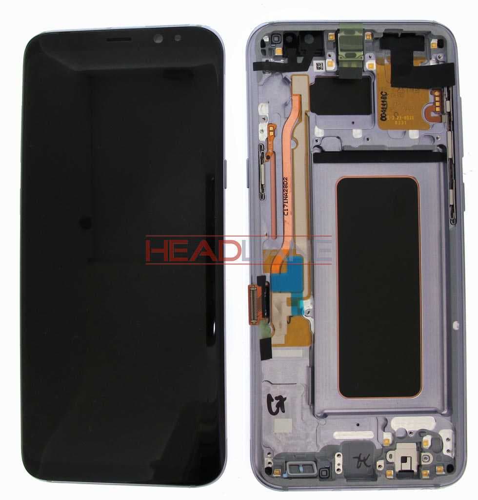 Samsung SM-G955 Galaxy S8+ LCD Display / Screen + Touch - Orchid Grey - GH97-20564C