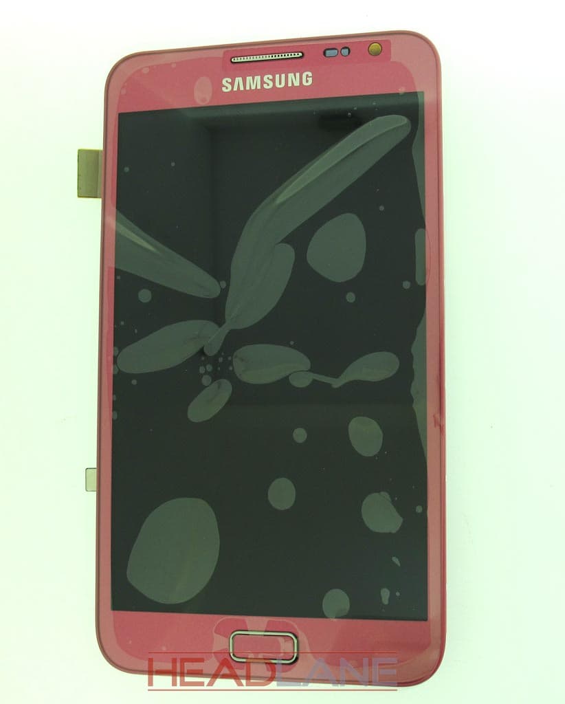 Samsung GT-N7000 Galaxy Note LCD Display / Screen + Touch - Pink - GH97-12948C - Samsung Replacement Part