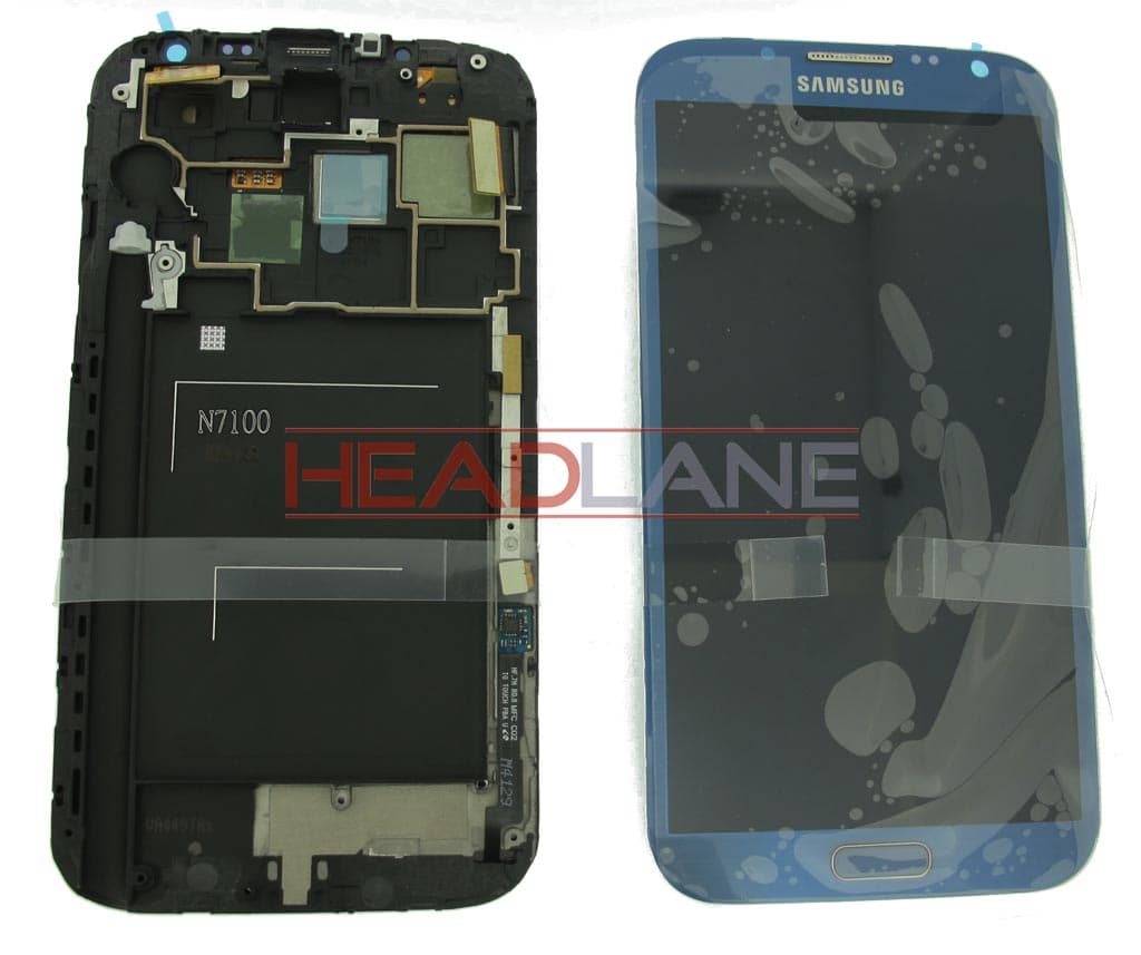 Samsung GT-N7100 Galaxy Note 2 / Touch - Blue - GH97-14112E - Samsung Replacement Part