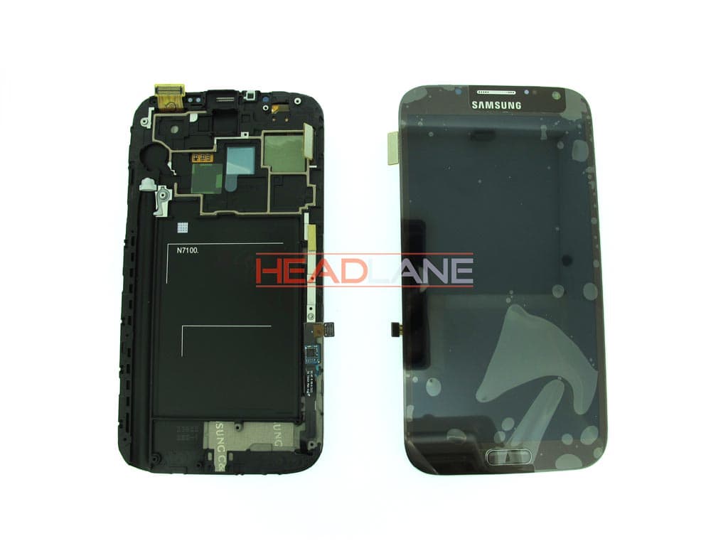 Samsung GT-N7100 Galaxy Note 2 / Touch - Brown - GH97-14112C - Samsung Replacement Part
