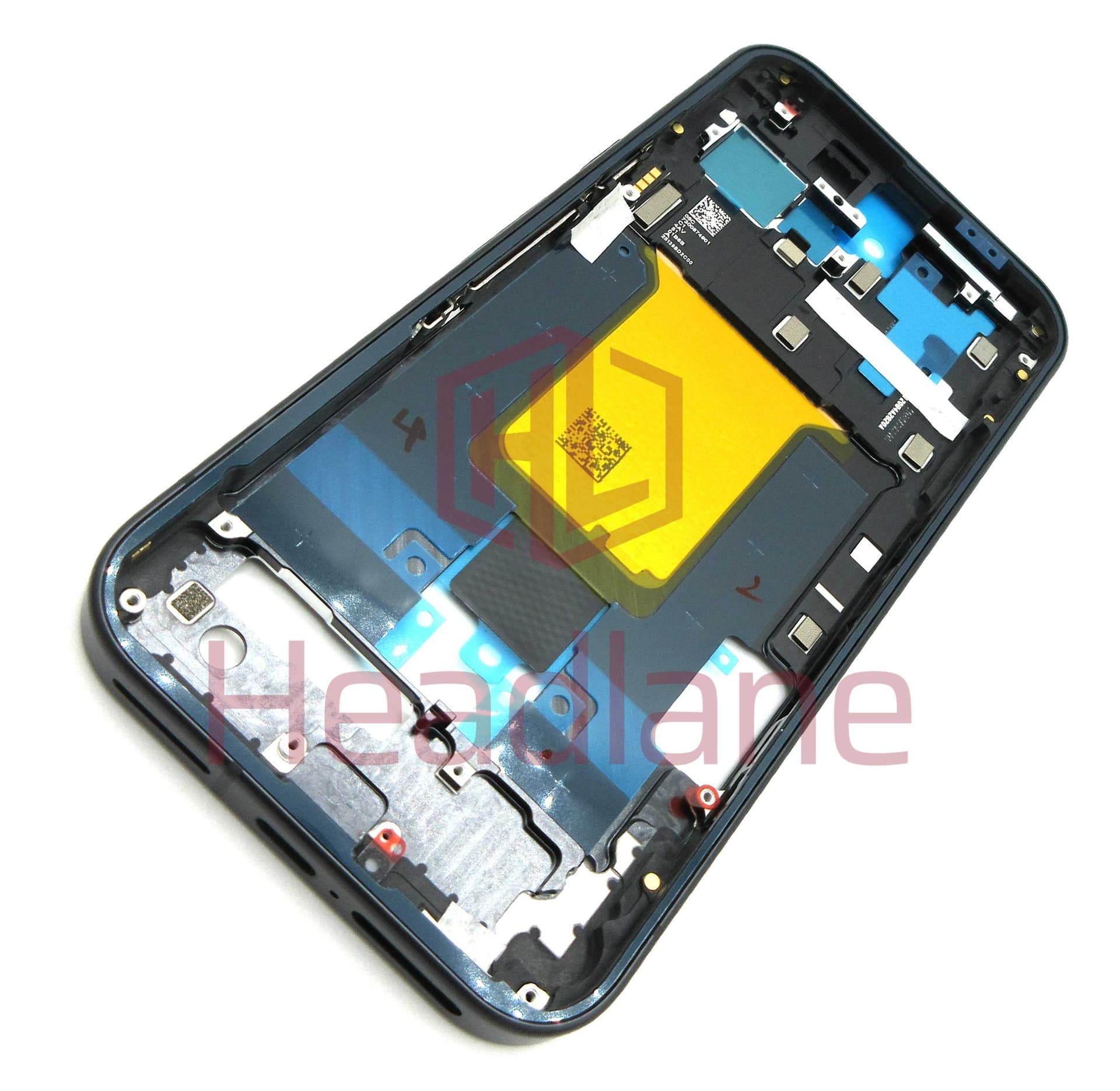 Google Pixel 9a Middle Cover / Chassis - Obsidian / Black - G949-01307-00