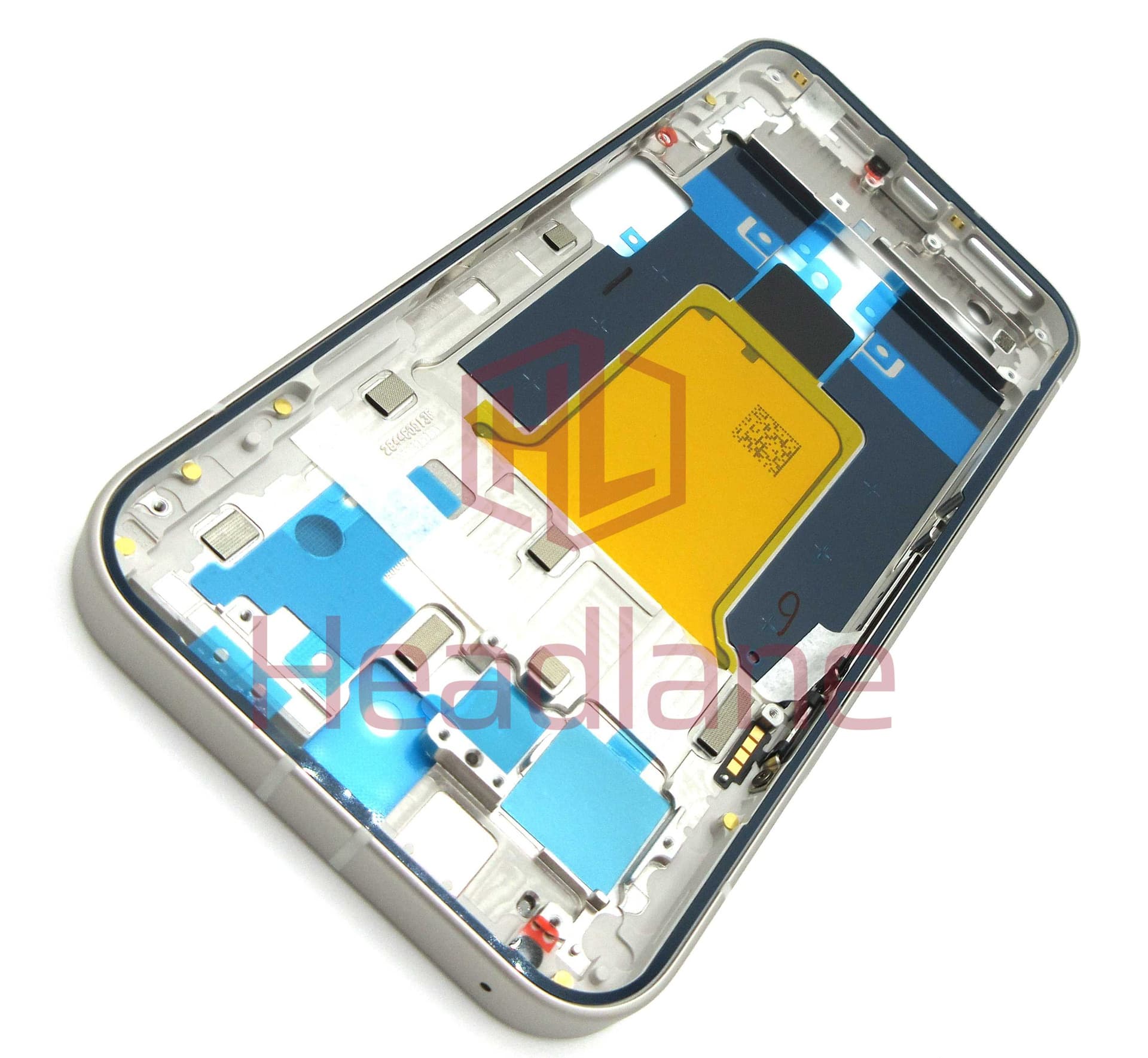 Google Pixel 9a Middle Cover / Chassis - Porcelain / White - G949-01308-00