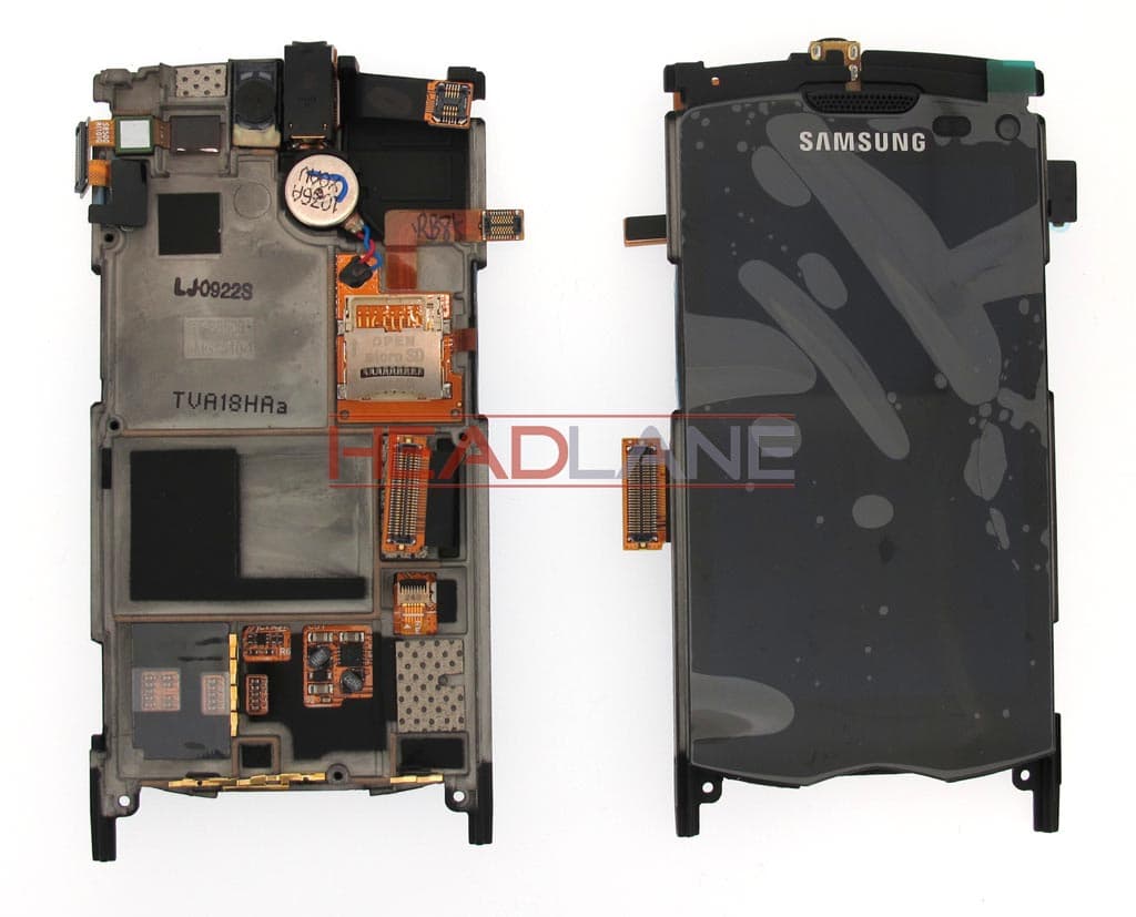 Samsung GT-S8500 Galaxy Wave LCD Display / Screen + Touch - GH97-11216A - Samsung Replacement Part