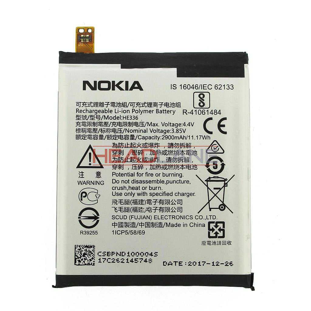 Nokia 5 EBT425868HV 2900mAH Battery - BPND100001S - Nokia (HMD) Replacement Part
