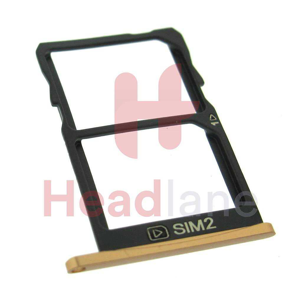 Nokia 5 TA-1053 Dual SIM Card Tray - Orange / Copper  - MEND102023A - Nokia (HMD) Replacement Part
