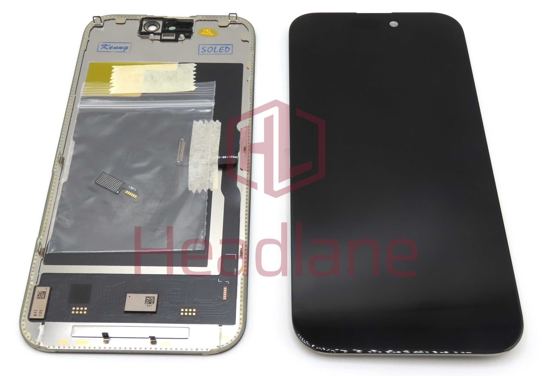 Apple iPhone 15 Pro Soft OLED Display / Screen (120Hz) (DD) - DD-005