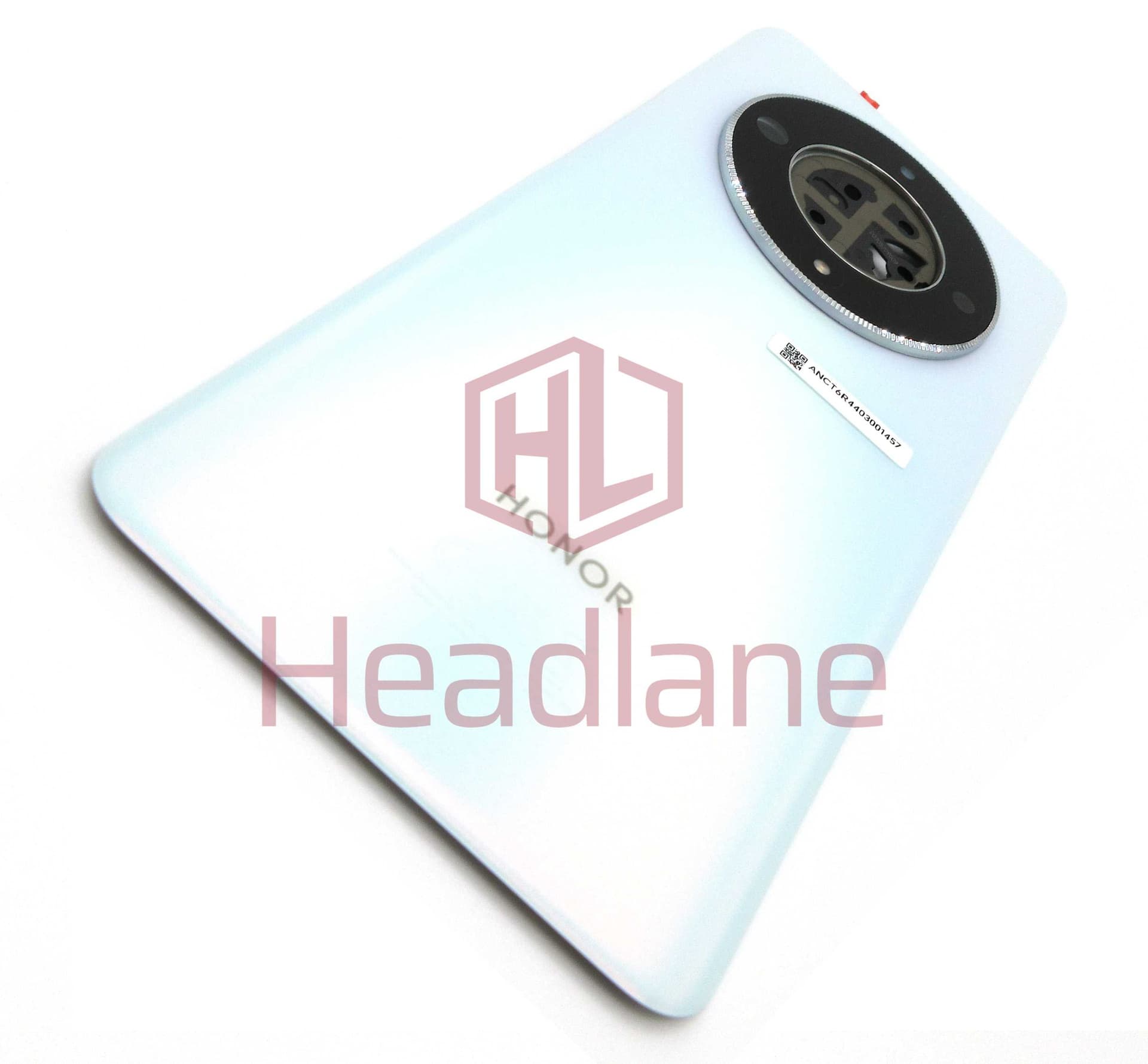 Honor Magic6 Lite Back / Battery Cover - Titanium Silver - 0235AHJQ