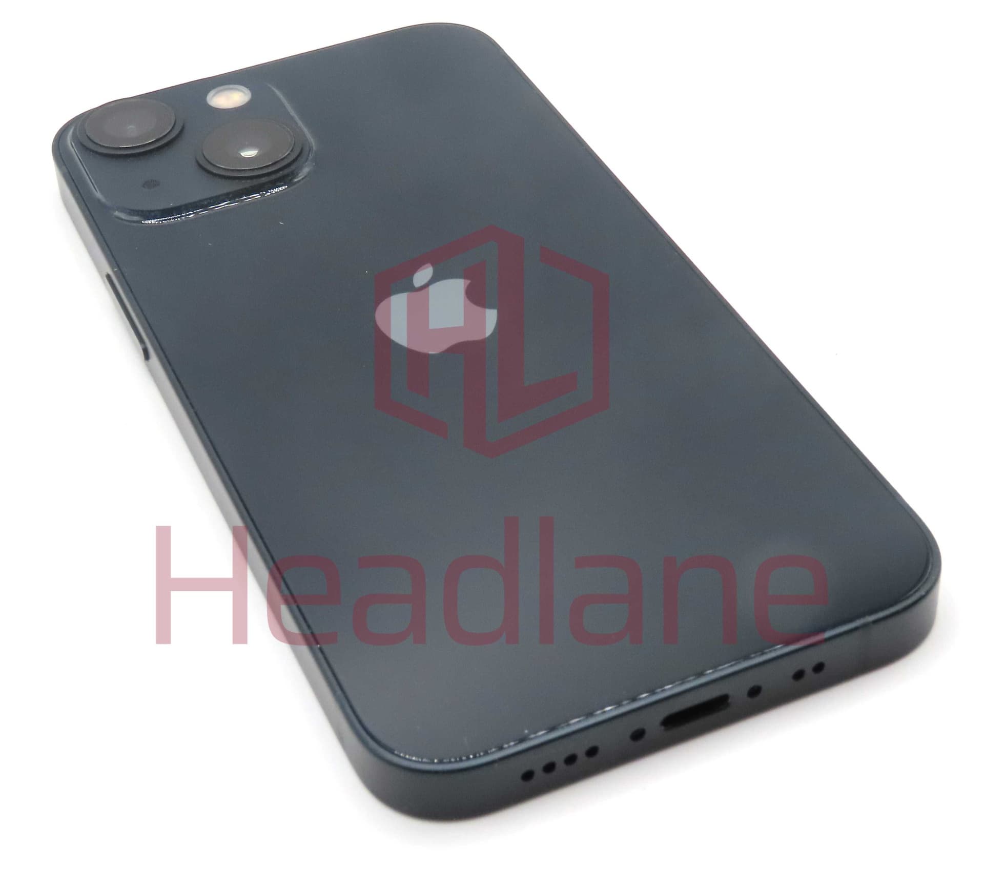 Apple iPhone 13 Mini Back / Battery Cover + Small Parts - Black (Pulled - Grade A) - IP13MNBH-BK-A