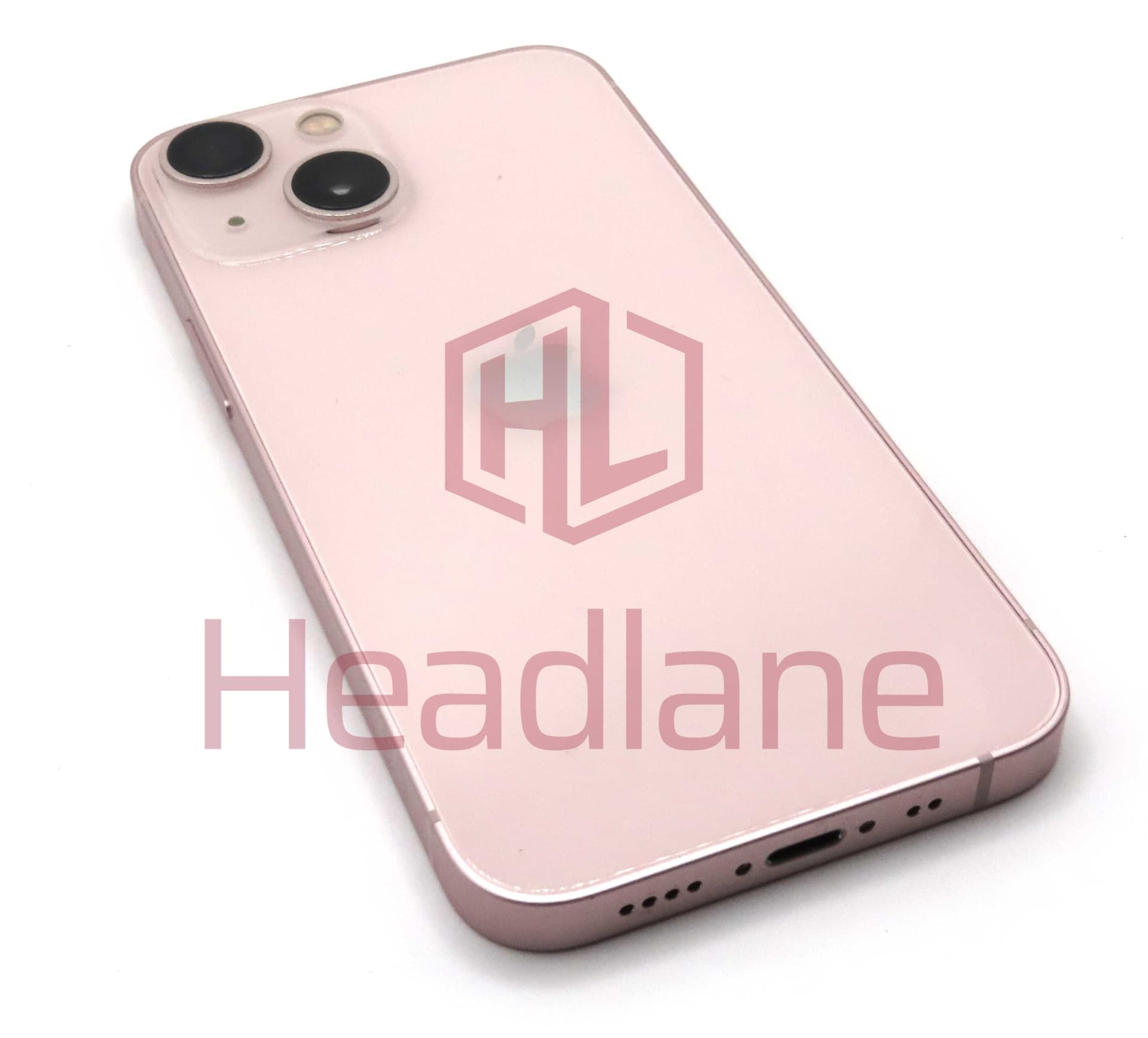 Apple iPhone 13 Mini Back / Battery Cover + Small Parts - Pink (Pulled - Grade A) - IP13MNBH-PK-A