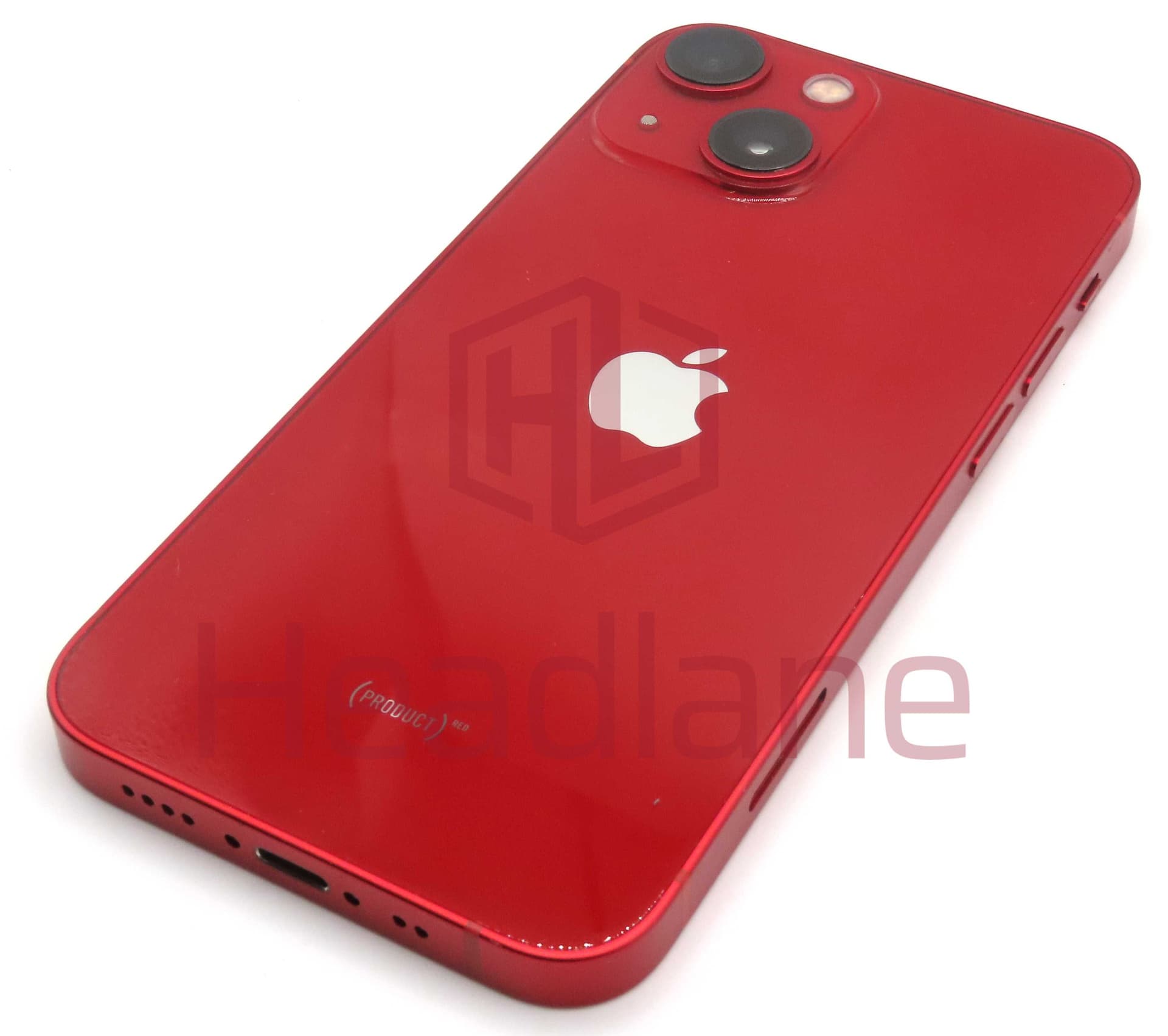 Apple iPhone 13 Mini Back / Battery Cover + Small Parts - Red (Pulled - Grade A) - IP13MNBH-RD-A