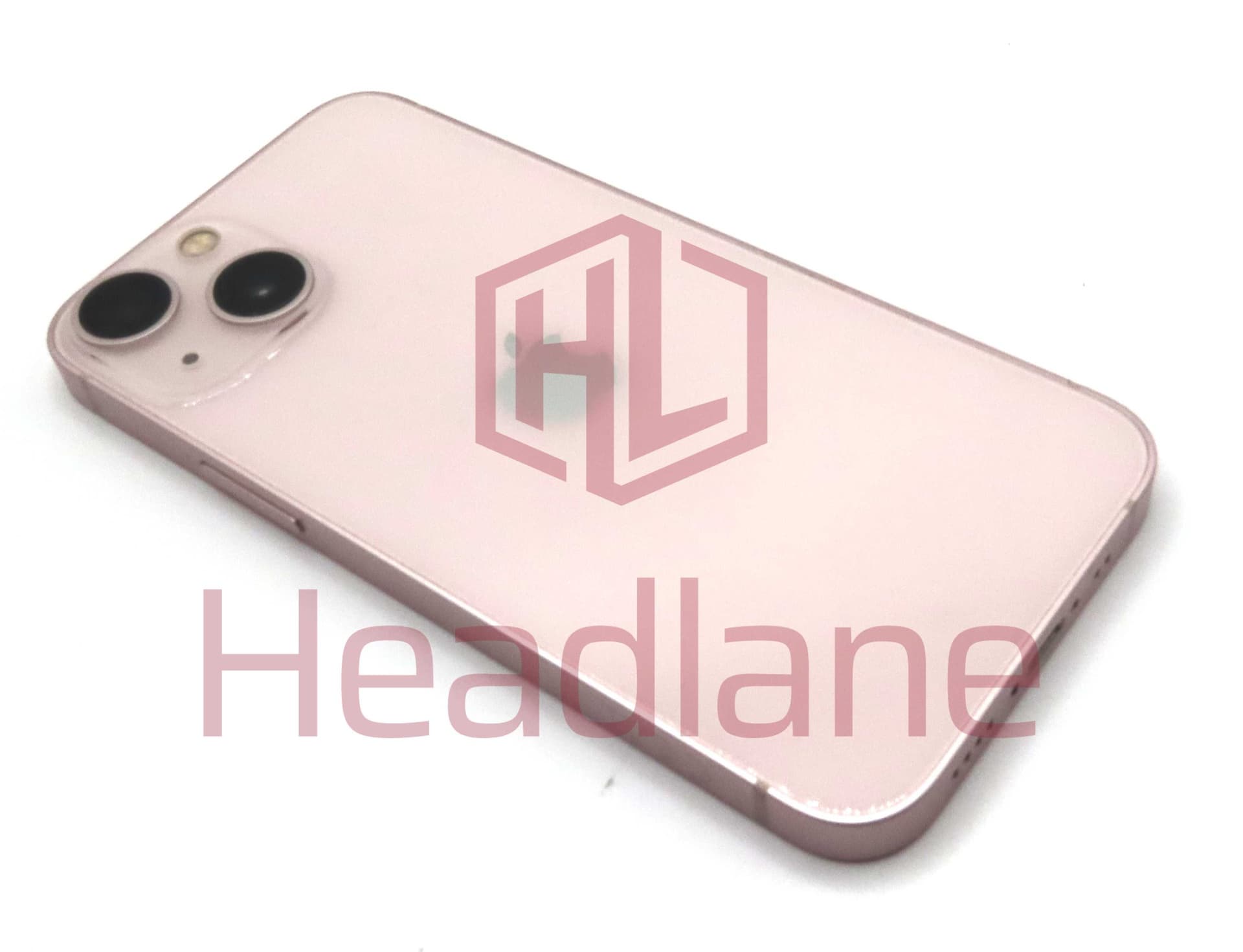 Apple iPhone 13 Mini Back / Battery Cover + Small Parts - Pink (Pulled - Grade B) - IP13MNBH-PK-B