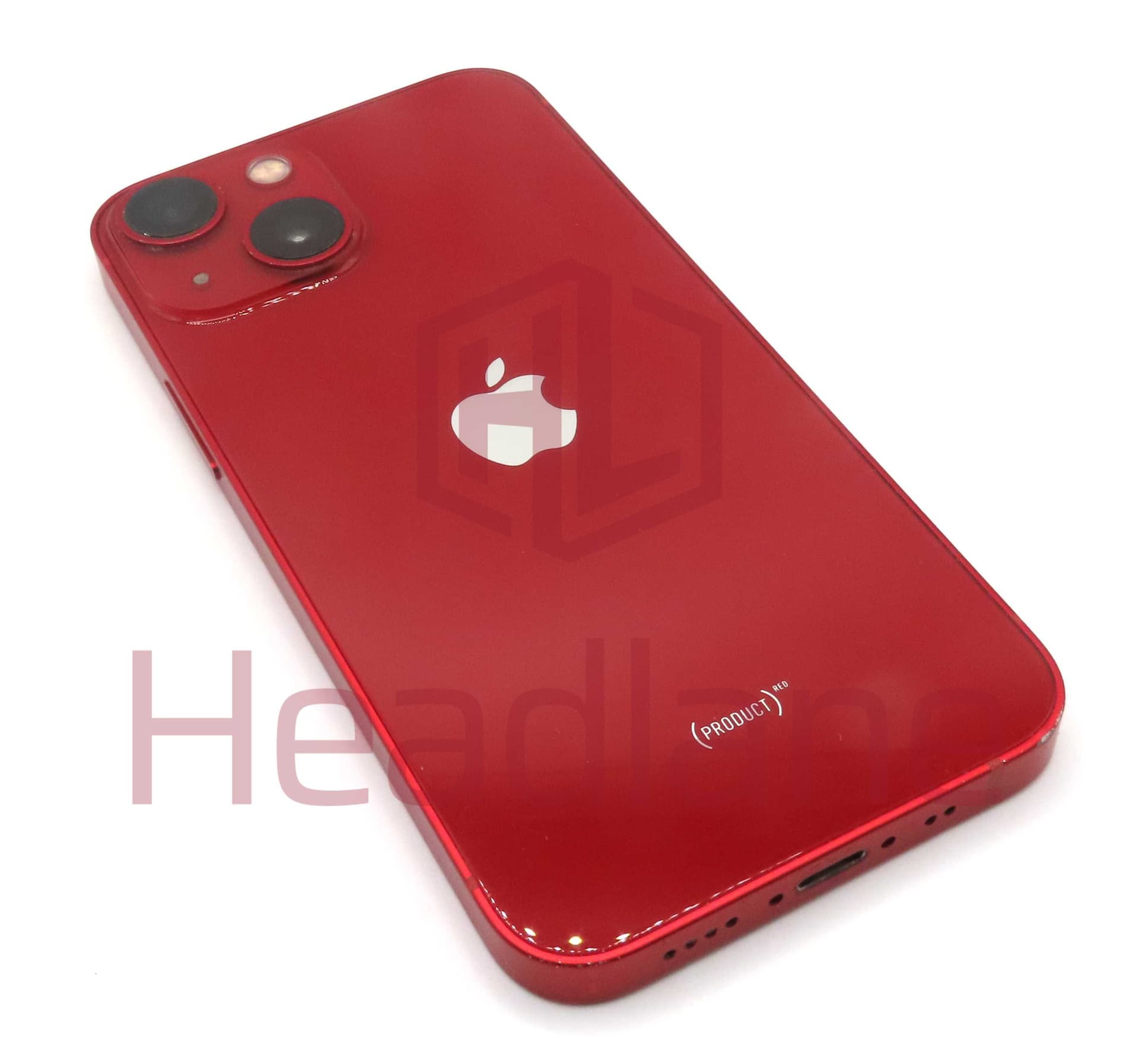 Apple iPhone 13 Mini Back / Battery Cover + Small Parts - Red (Pulled - Grade C) - IP13MNBH-RD-C