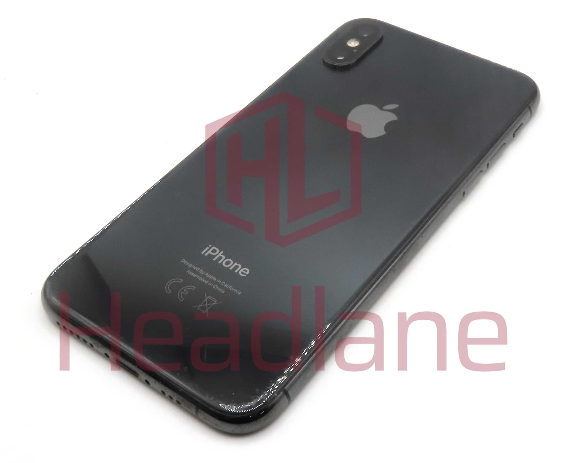 Apple iPhone XS Back / Battery Cover + Small Parts - Space Grey (Pulled - Grade C) - IPXSBH-SG-C