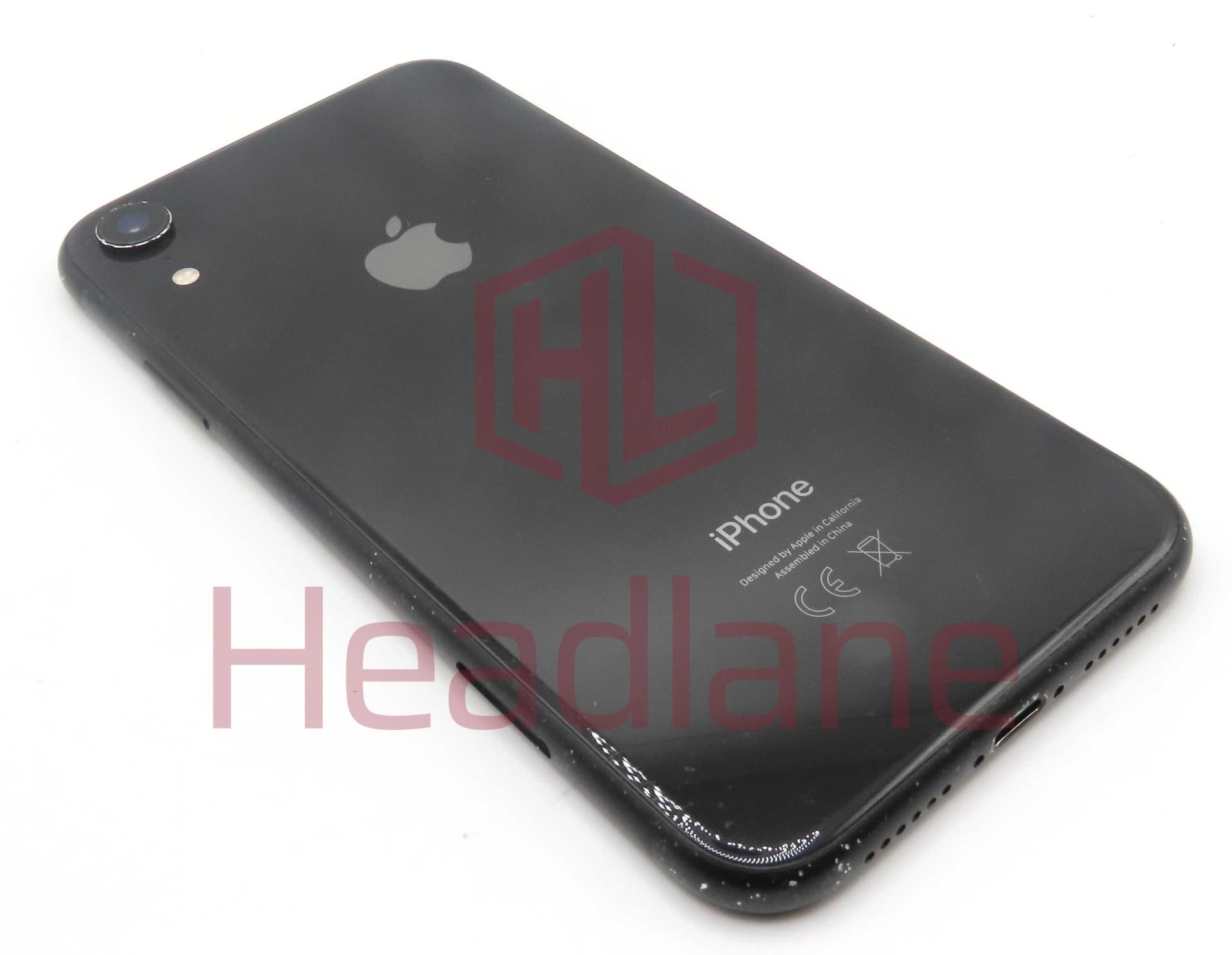 Apple iPhone XR Back / Battery Cover + Small Parts - Black (Pulled - Grade C) - IPXRBH-BK-C