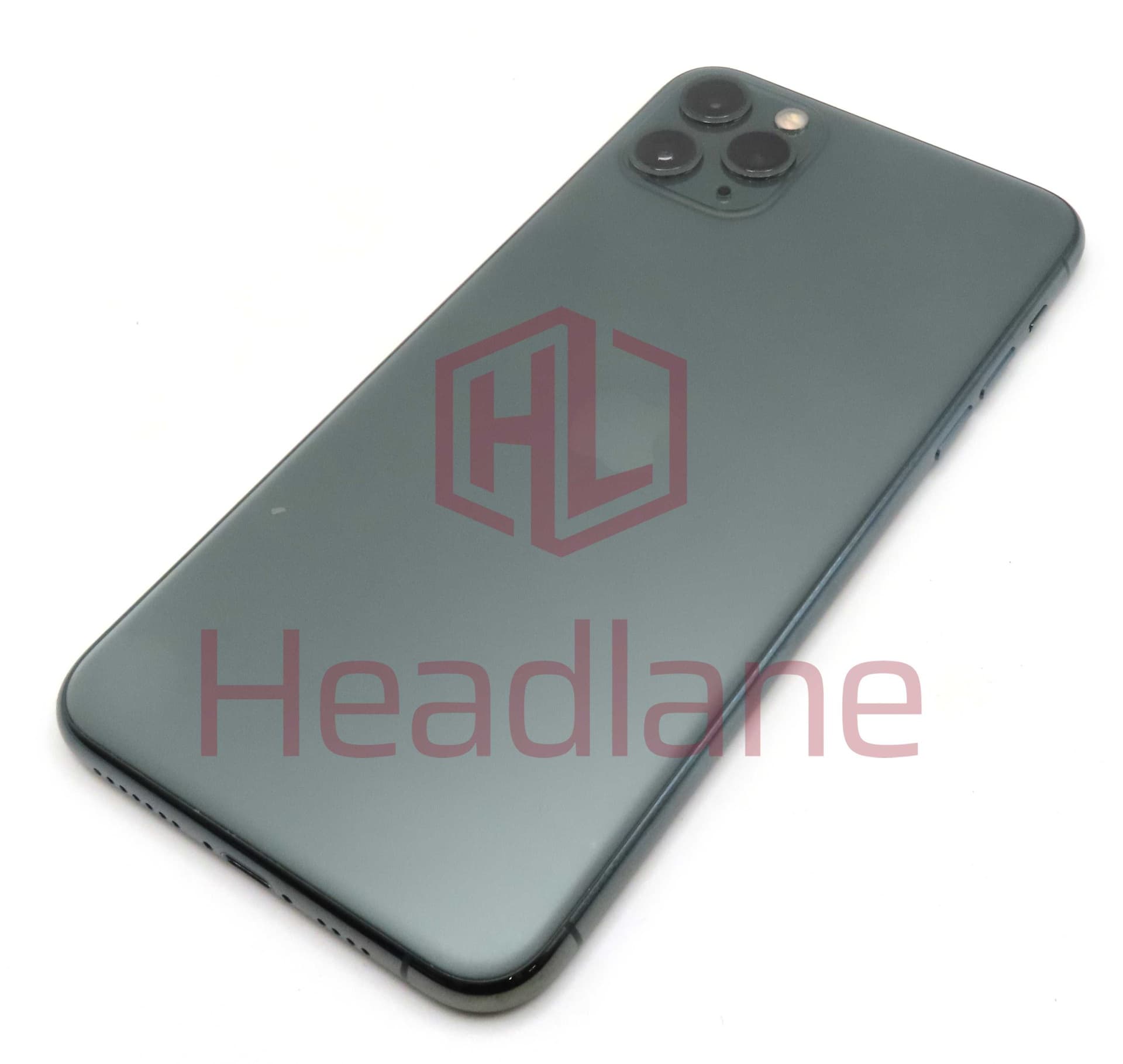 Apple iPhone 11 Pro Max Back / Battery Cover + Small Parts - Midnight Green (Pulled - Grade B) - IP11PMBH-MG-B