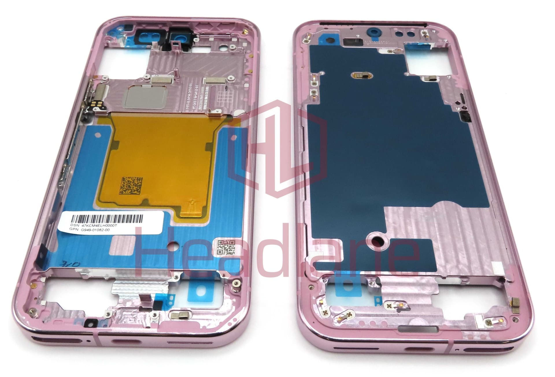 Google Pixel 9 Pro Middle Cover / Chassis  - Light Pink - G949-01082-00