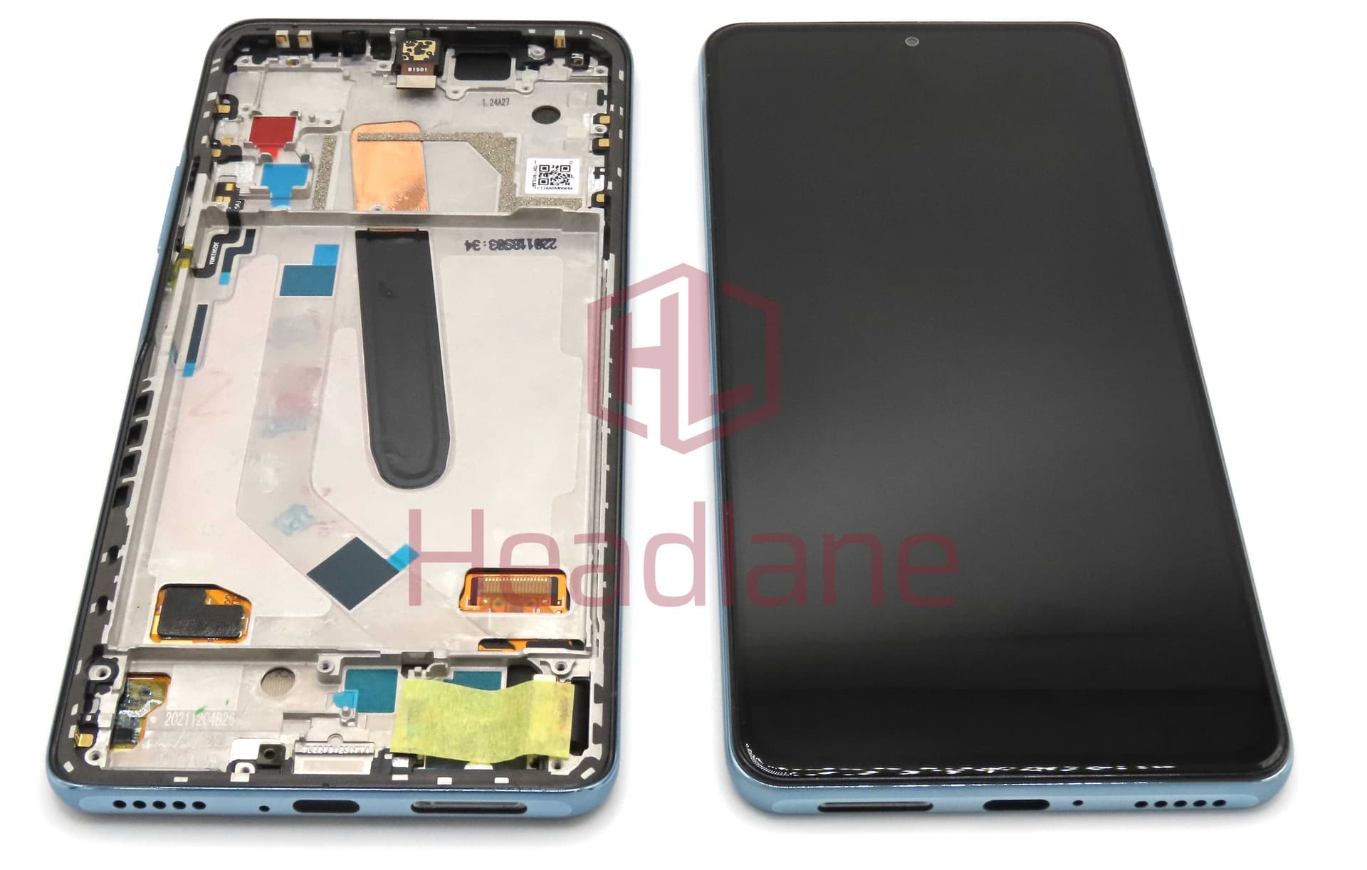 Xiaomi Mi 11i / Mi 11X / Mi 11X Pro/ Mi 11 Pro LCD Display / Screen + Touch - Blue - 56000E0K1100