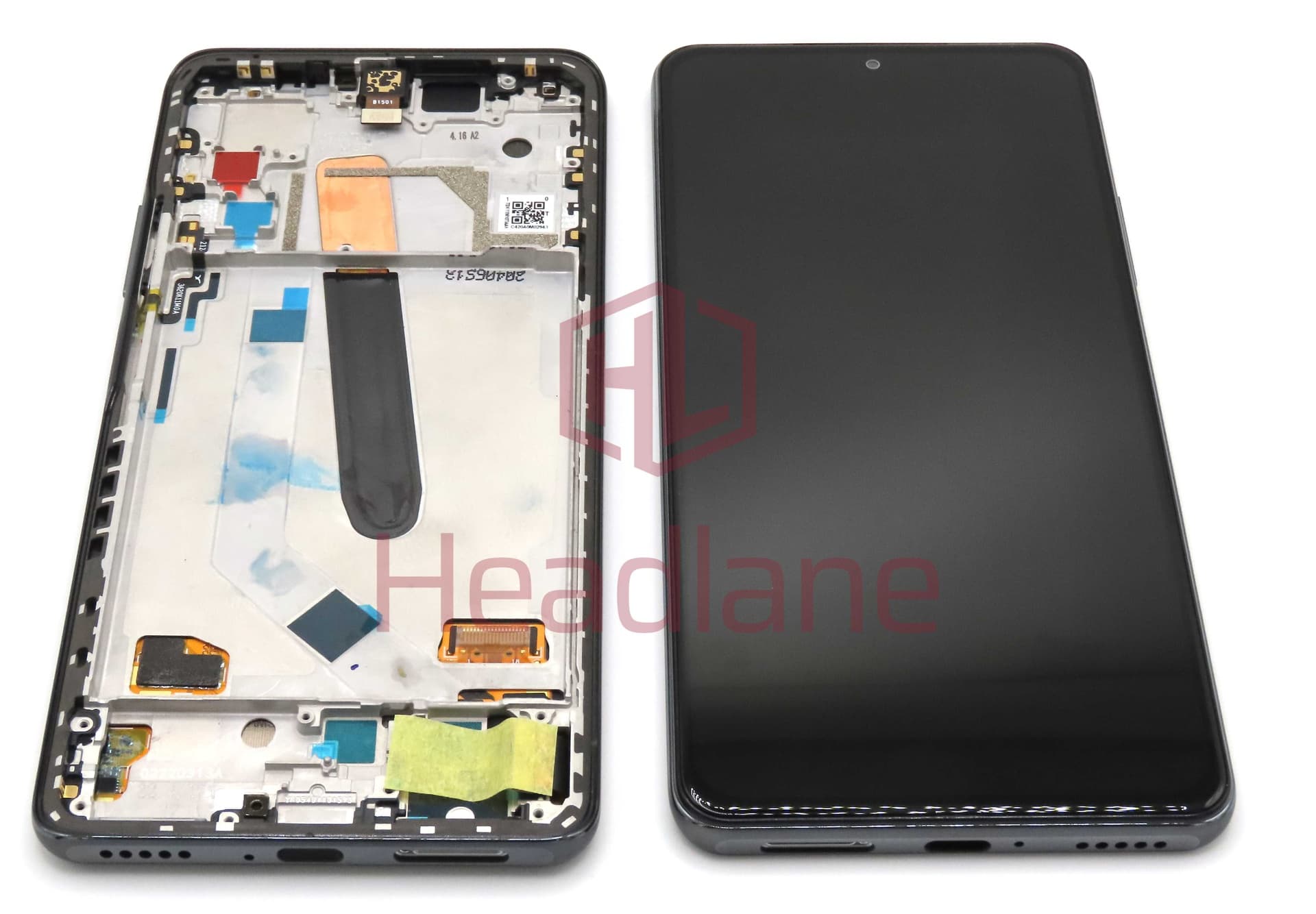 Xiaomi Mi 11i / Mi 11X / Mi 11X Pro/ Mi 11 Pro LCD Display / Screen + Touch - Black - 56000D0K1100