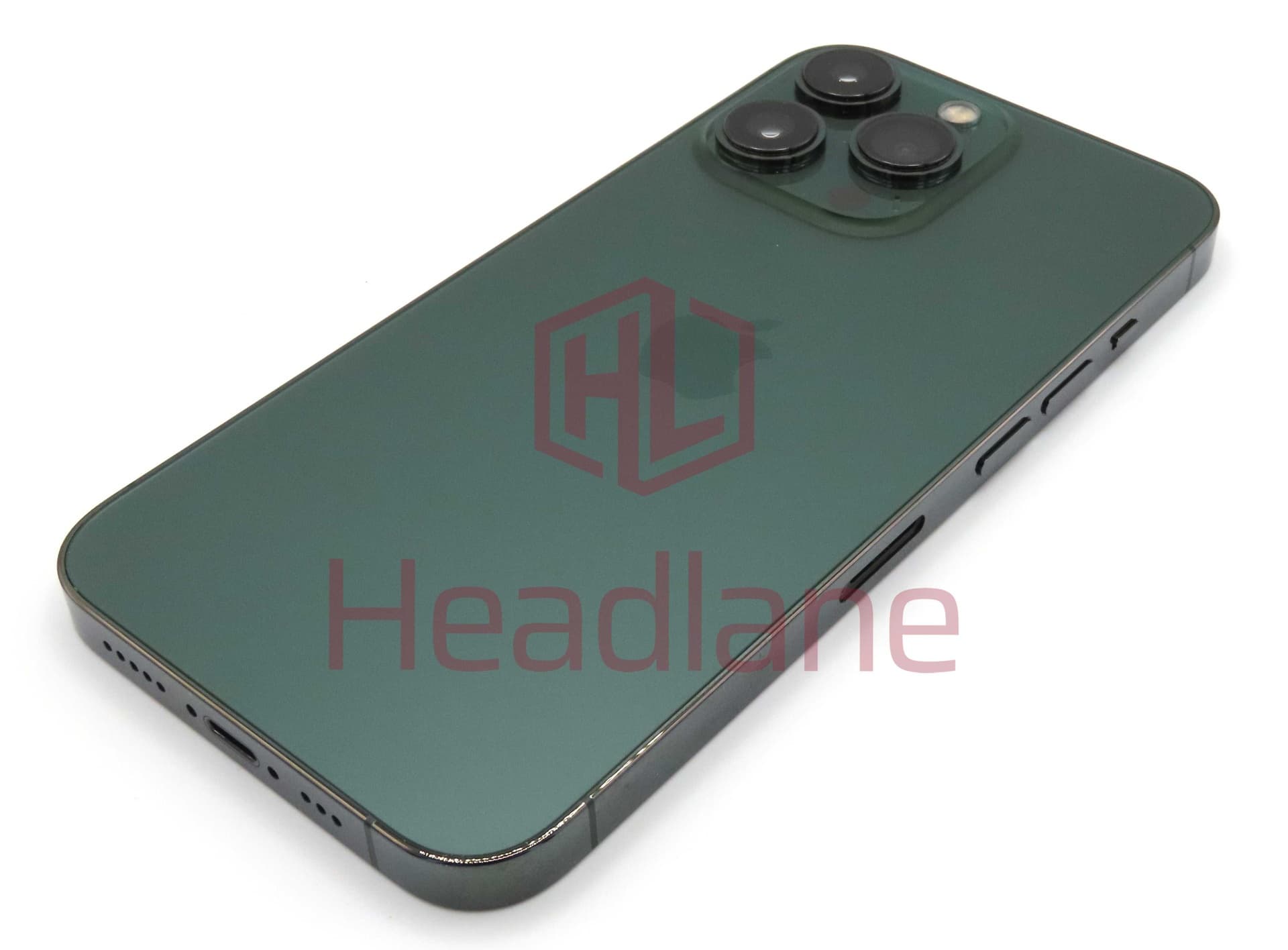 iPhone 13 Pro Back / Battery Cover + Small Parts - Green (Pulled - Grade B) - IP13PRBH-AG-B