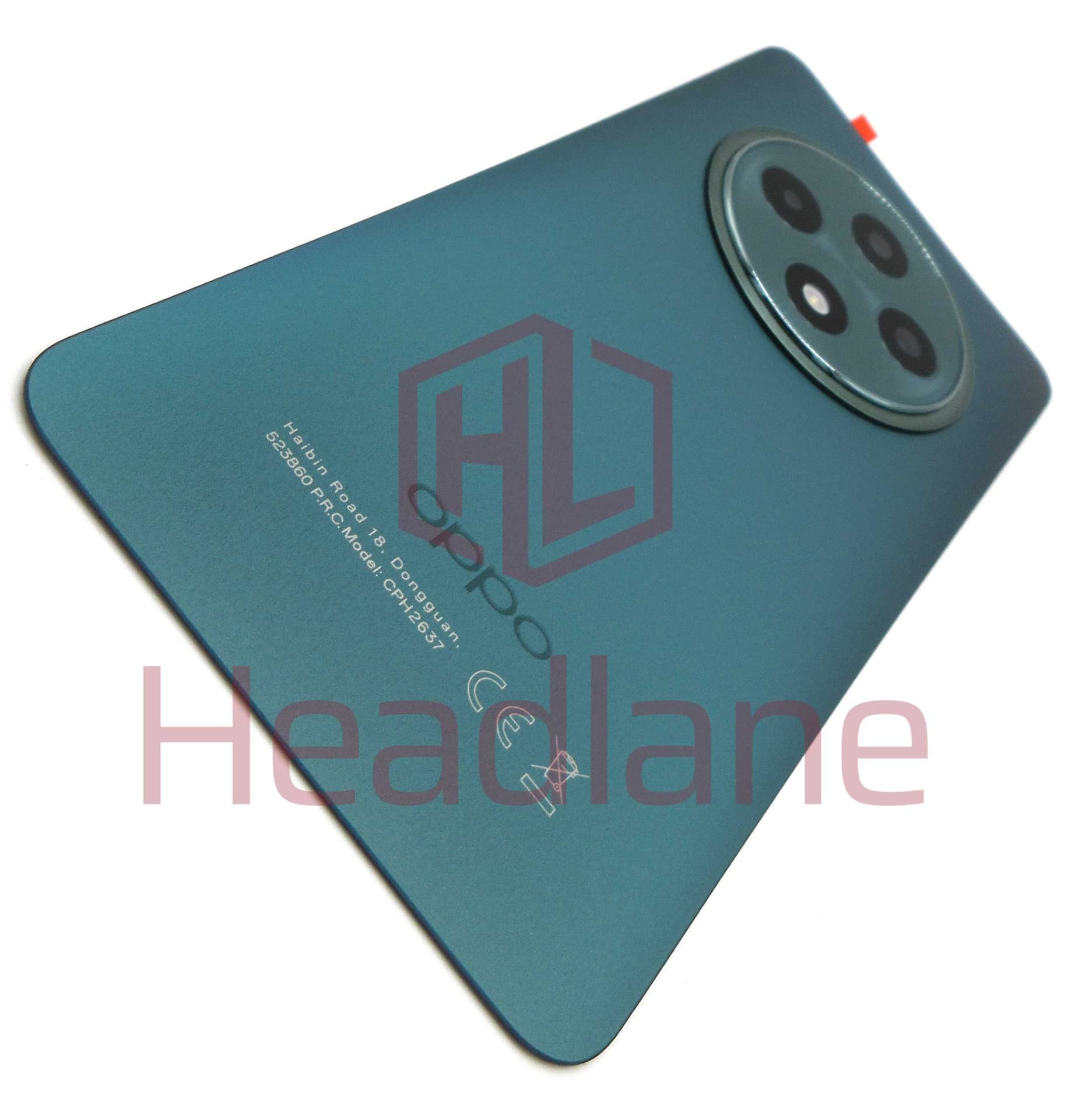 Oppo CPH2637 Reno12 F Back / Battery Cover - Green - 621033000345