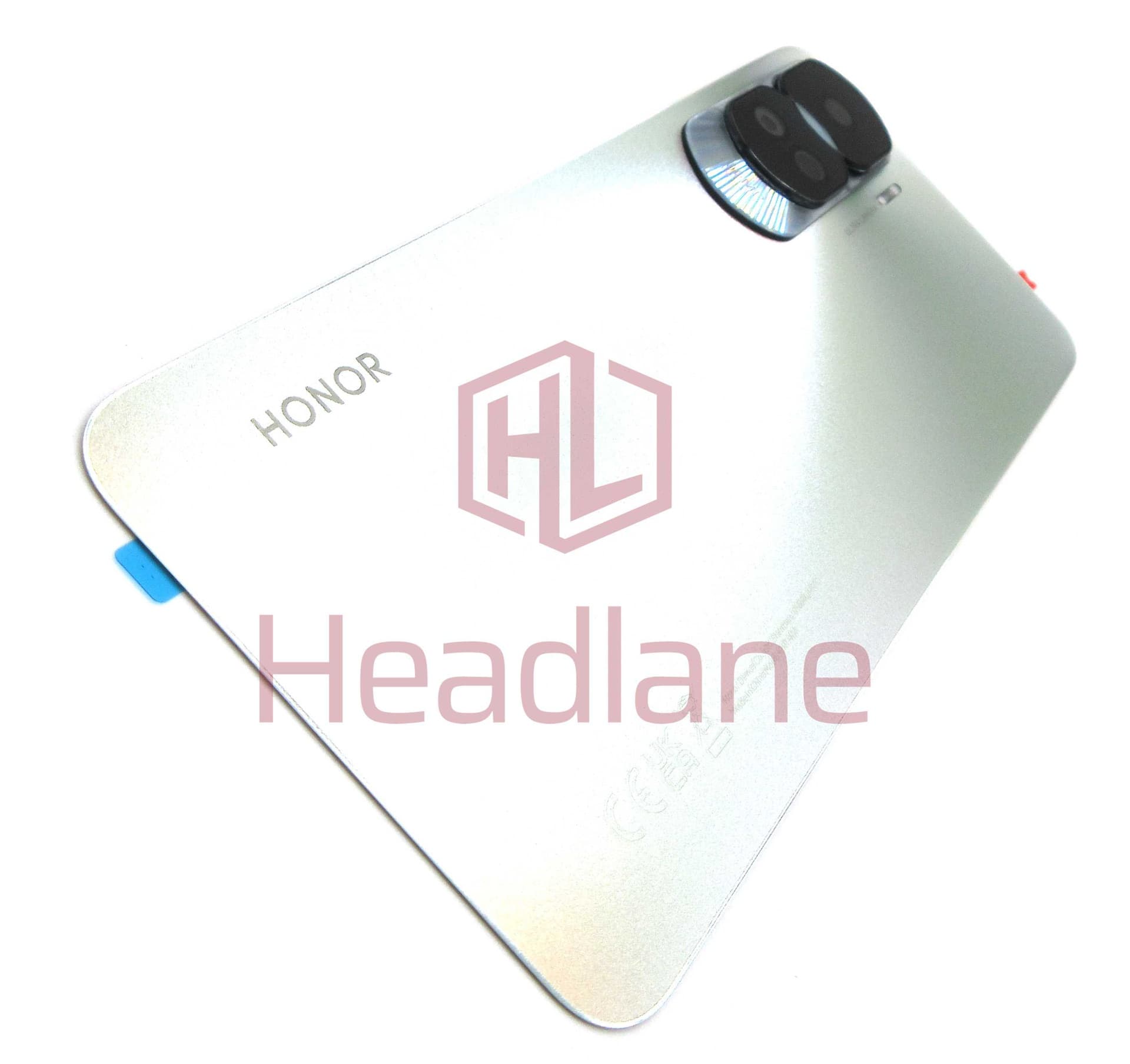 Honor 90 Lite Back / Battery Cover - Titanium Silver - 0235AGEB